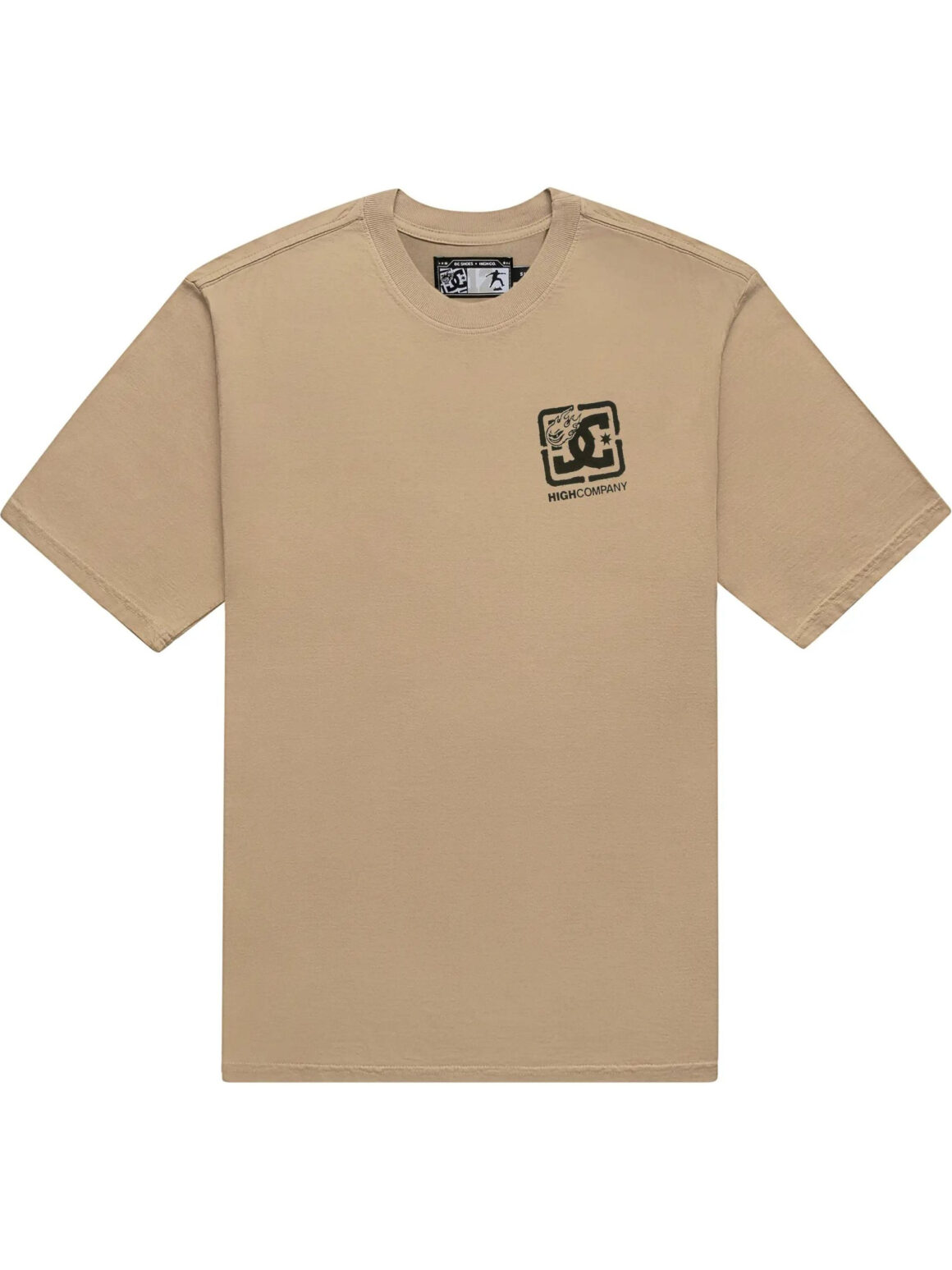 Imagem de: Camiseta HIGH Company Spray HIGH x DC Bege