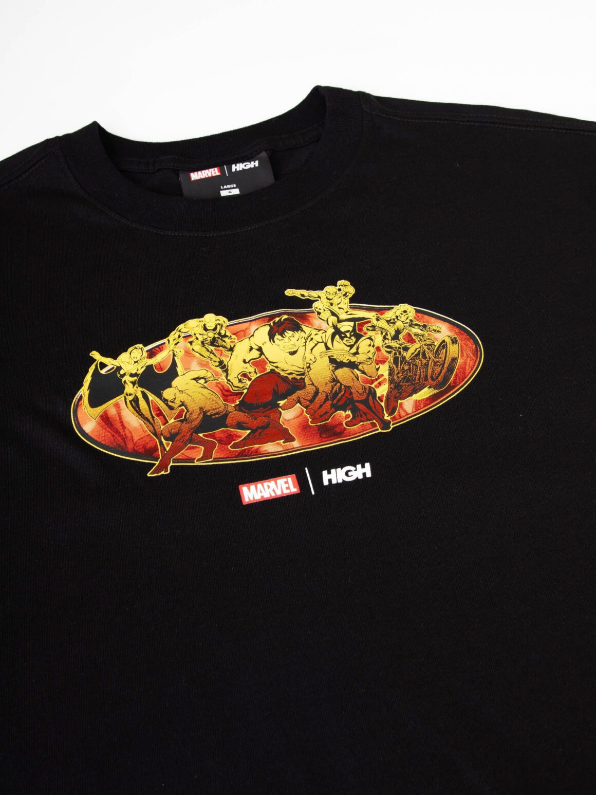Imagem de: Camiseta HIGH Company Tee Heroes Preta