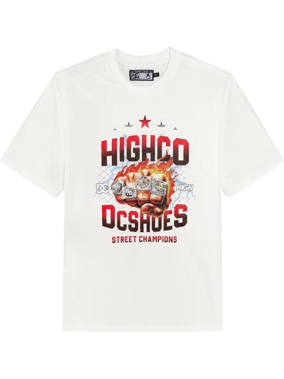 Imagem de: Camiseta HIGH Company Tee Ring HIGH x DC Branca