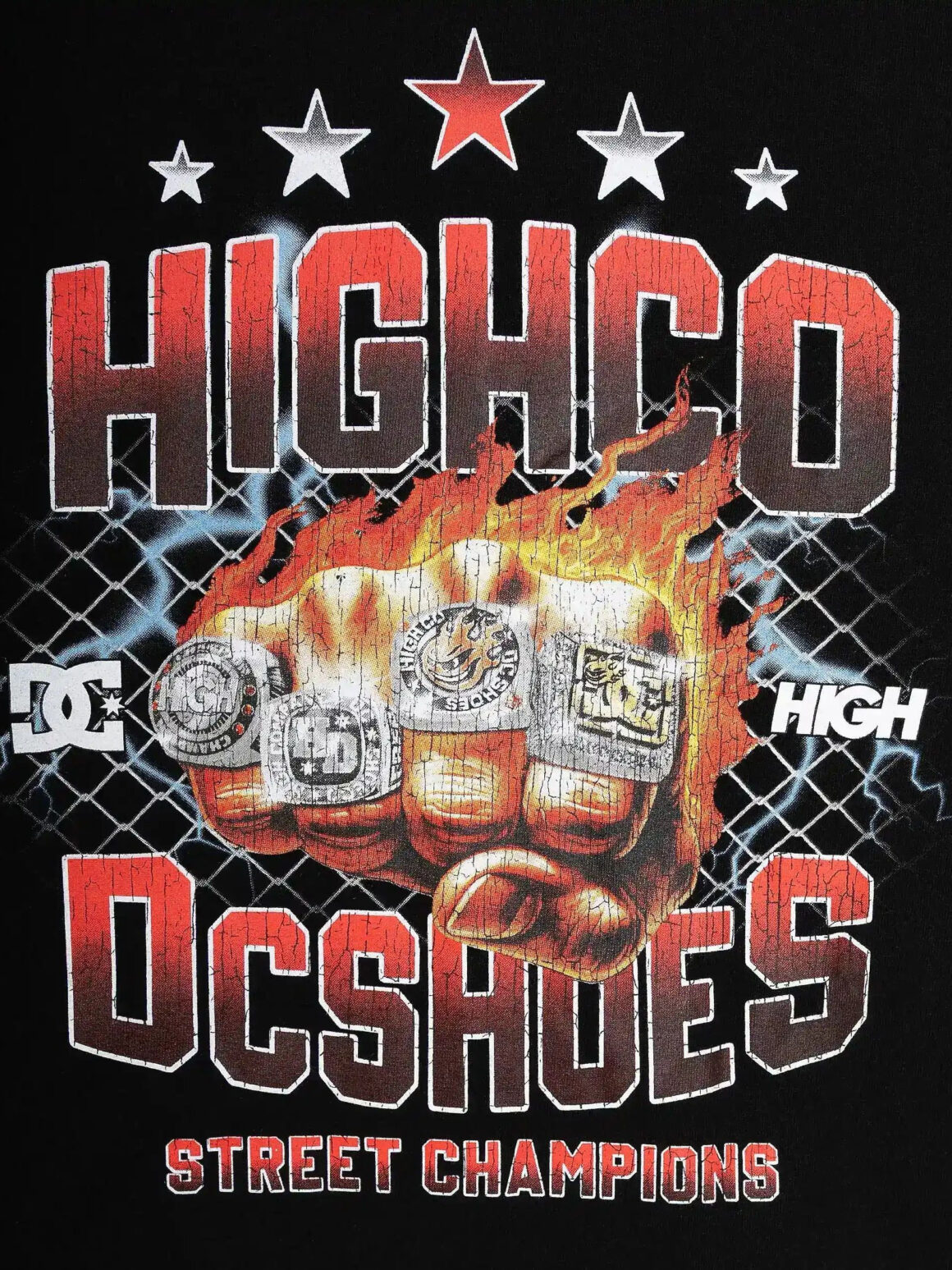 Imagem de: Camiseta High Company Tee Ring HIGH x DC Preto