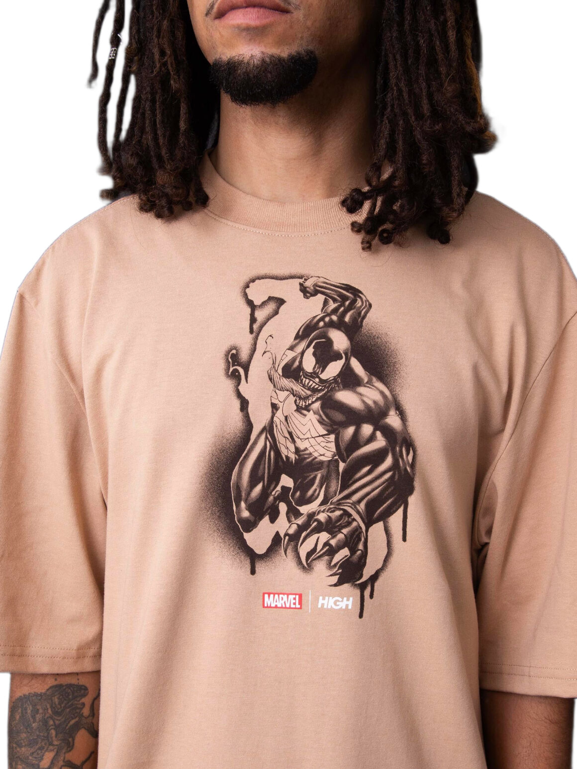Imagem de: Camiseta HIGH Company Venom Areia