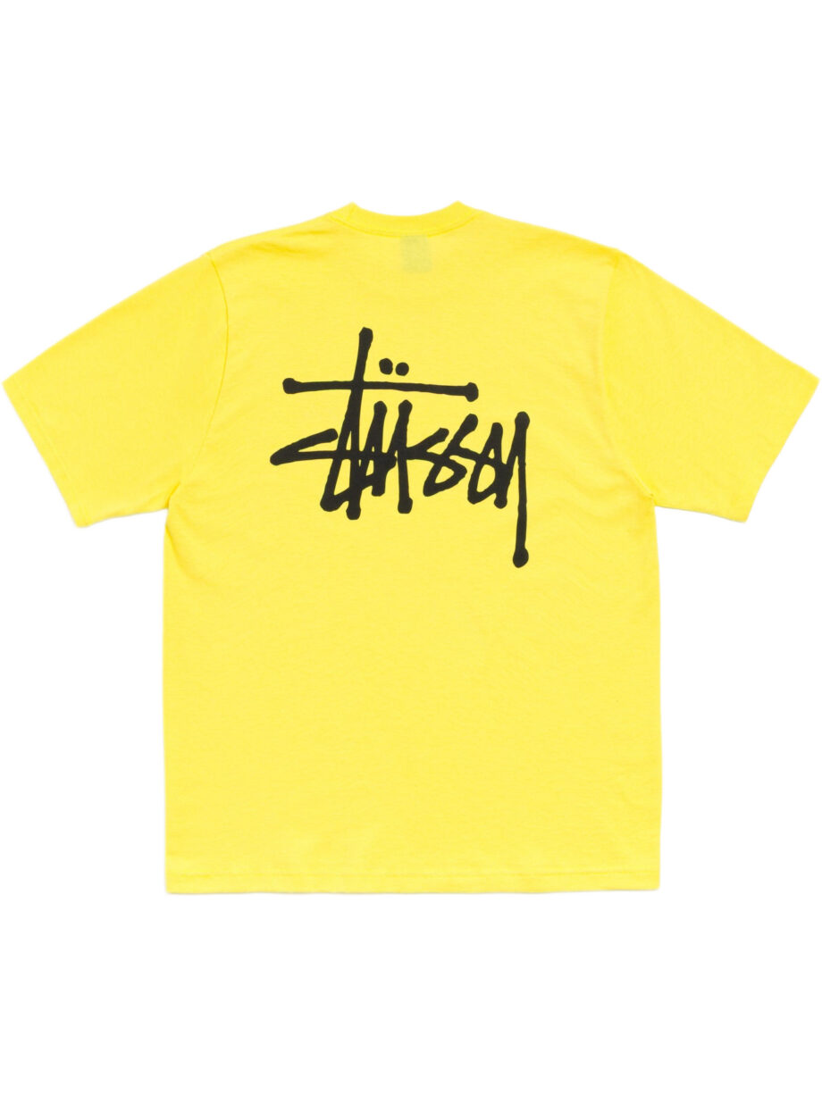 Imagem de: Camiseta Stüssy Basic Tee Amarela