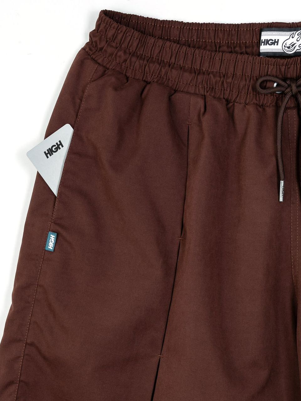 Imagem de: Shorts HIGH Company Pleated Mesh Marrom