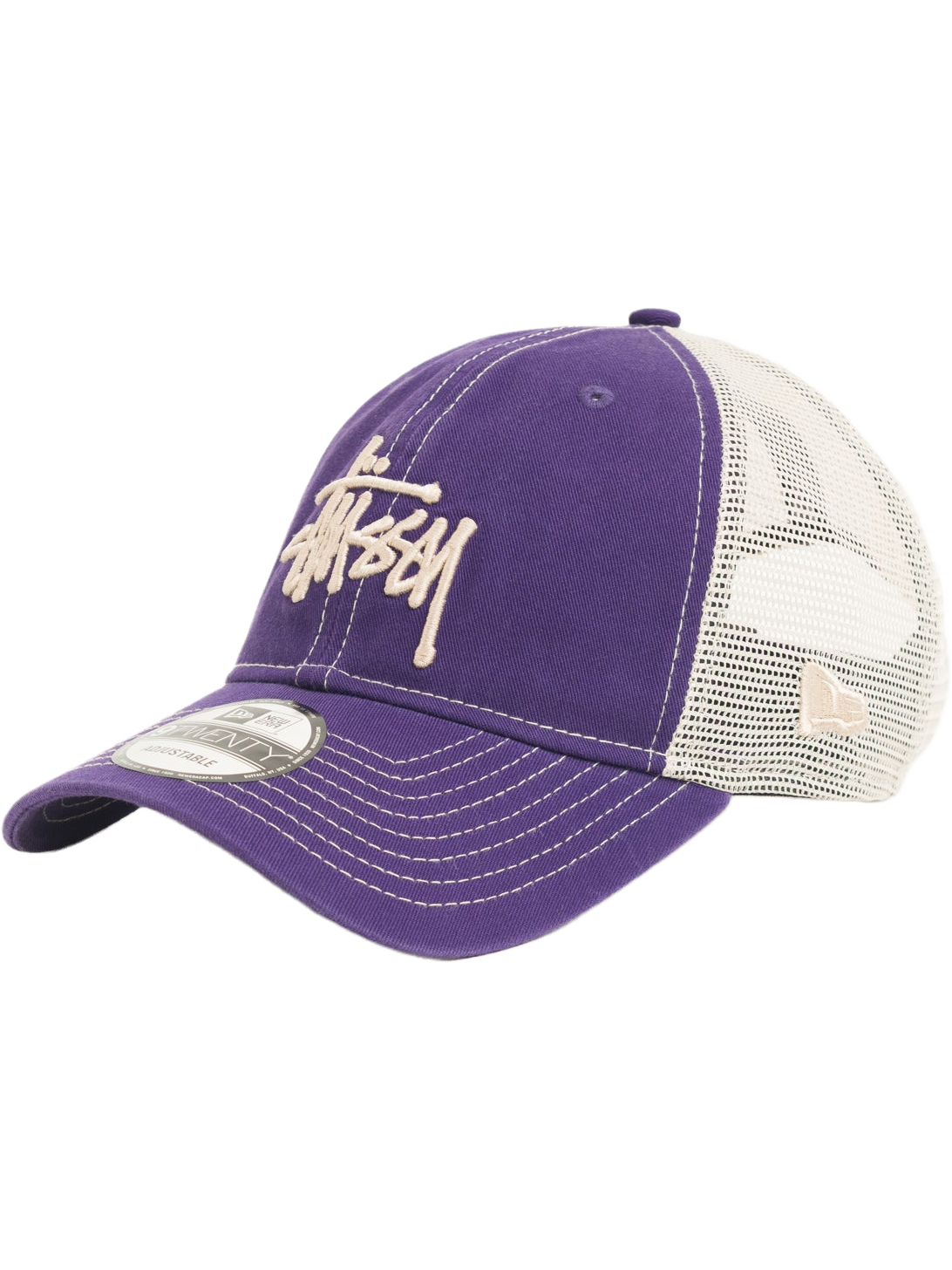 Imagem de: Boné Stüssy 9TWENTY Washed Basic Trucker Violeta