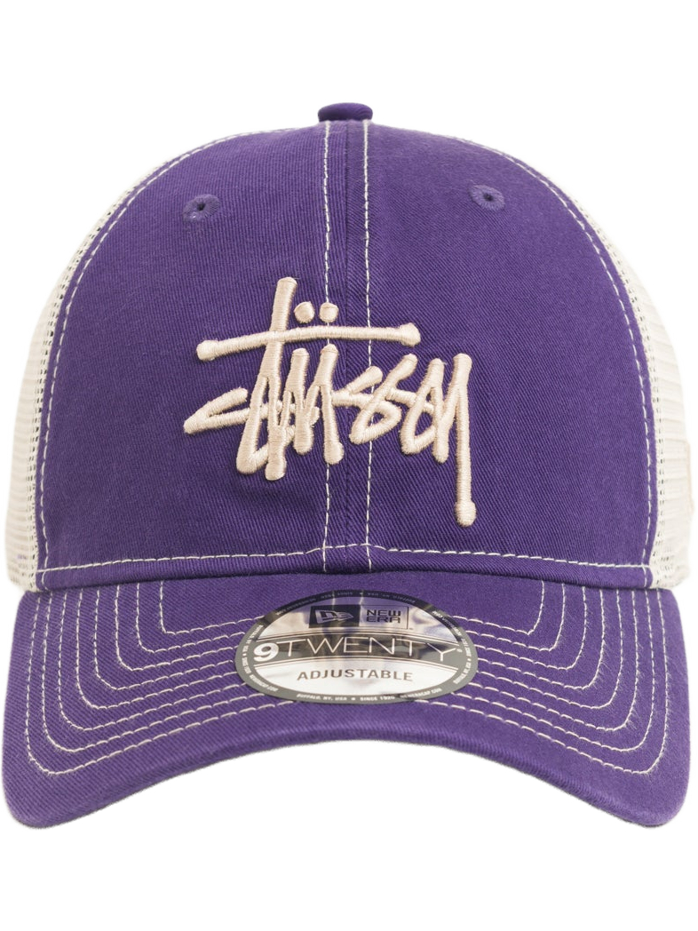Imagem de: Boné Stüssy 9TWENTY Washed Basic Trucker Violeta