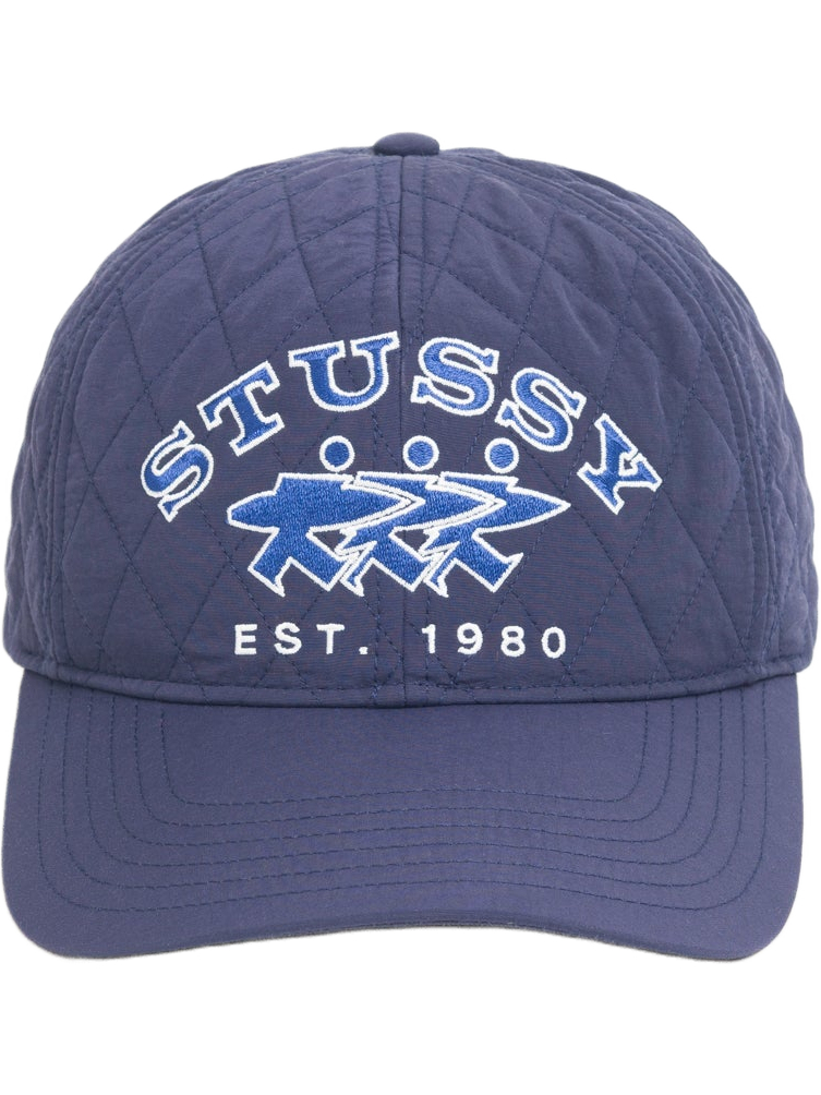 Imagem de: Boné Stüssy Quilted Surfwalk Snapback Azul Marinho