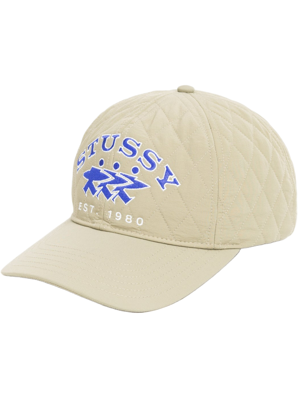 Imagem de: Boné Stüssy Quilted Surfwalk Snapback Caqui
