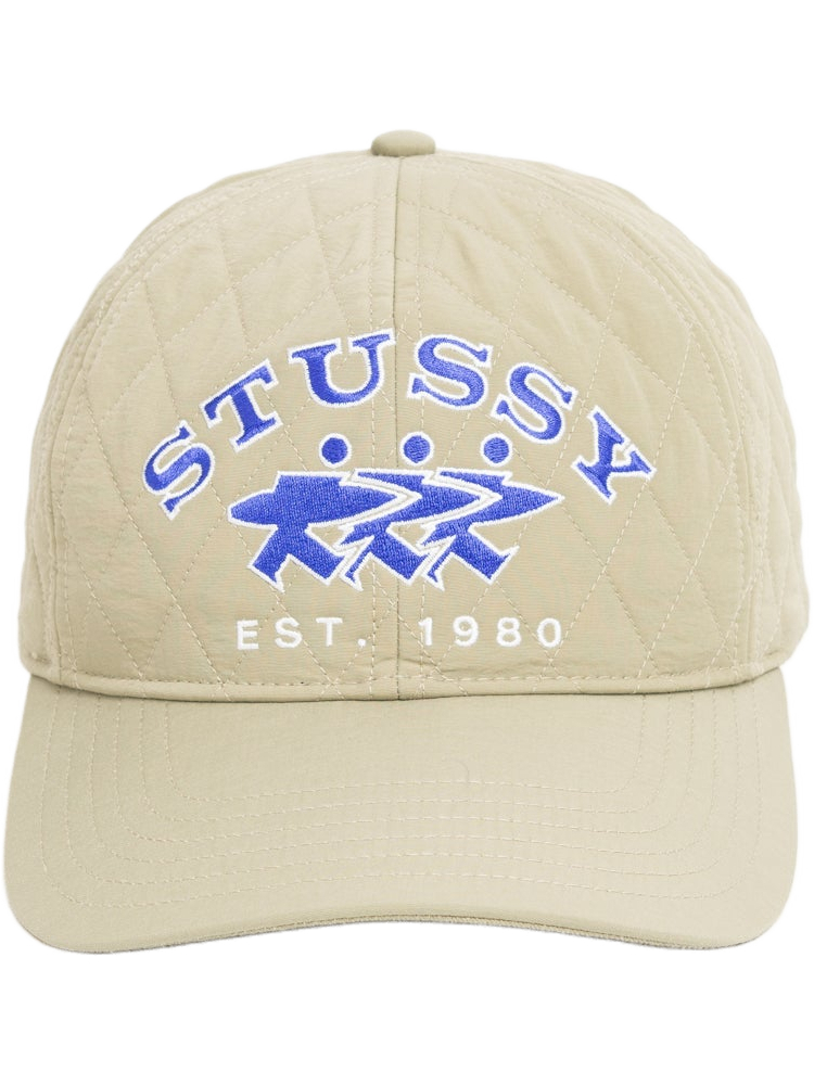 Imagem de: Boné Stüssy Quilted Surfwalk Snapback Caqui