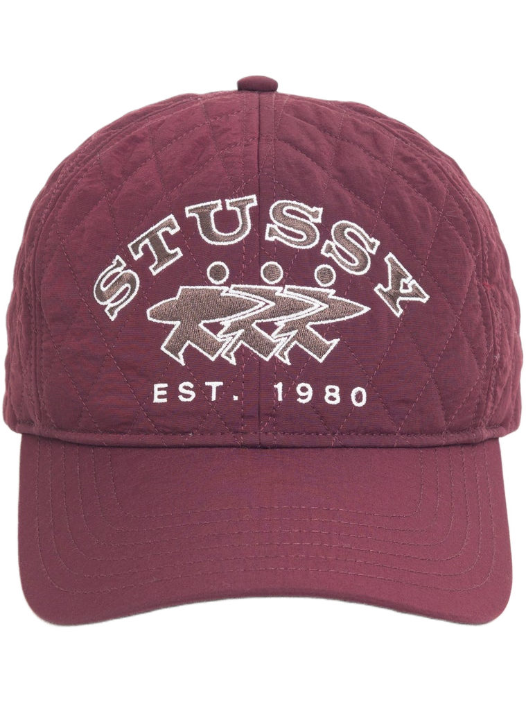 Imagem de: Boné Stüssy Quilted Surfwalk Snapback Vinho