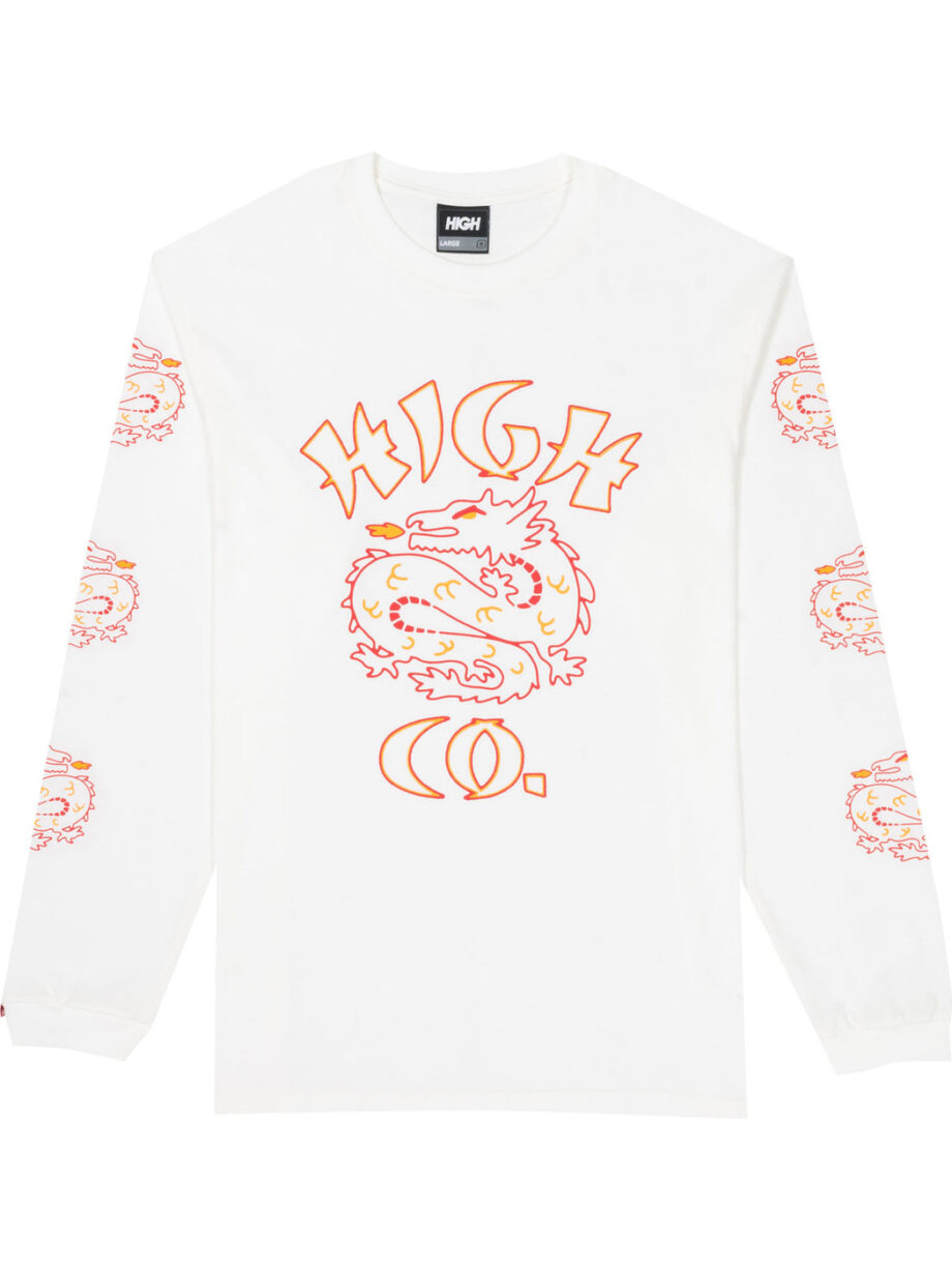 Imagem de: Camiseta Manga Longa HIGH Company Draco Branca