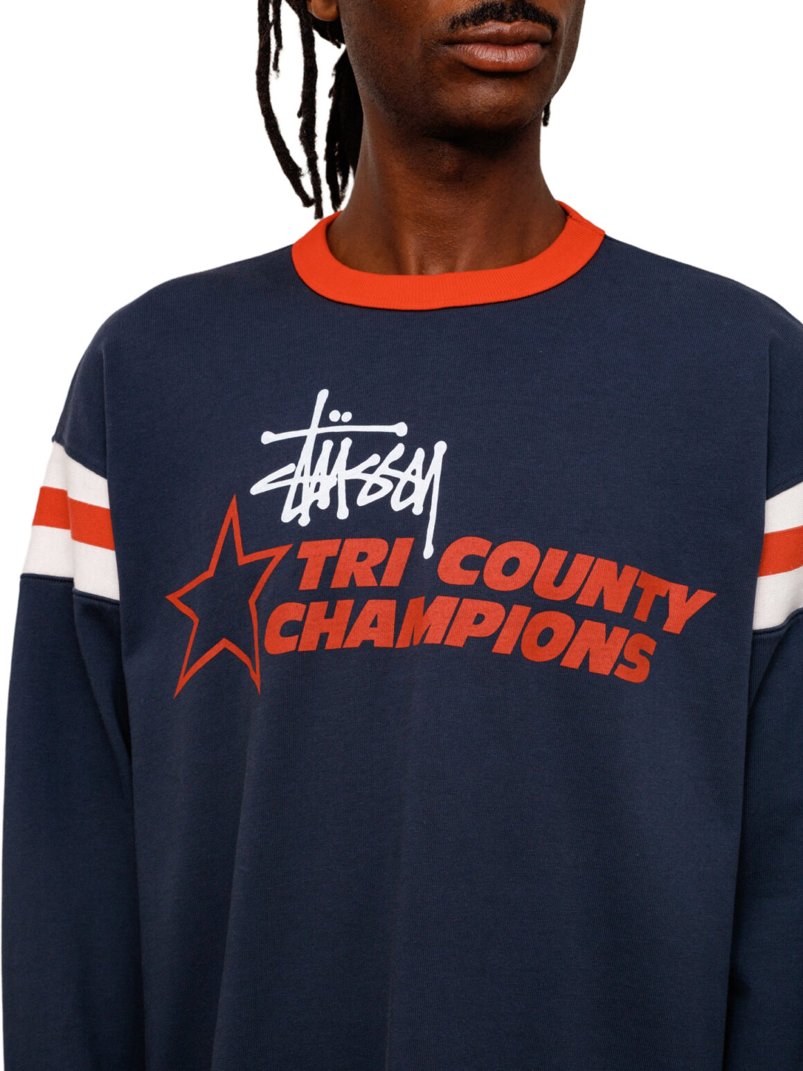Imagem de: Camiseta Manga Longa Stüssy LS Ringer Tee