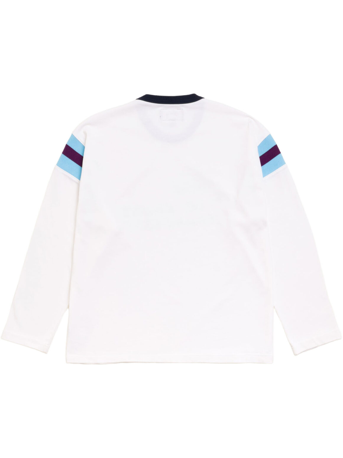 Imagem de: Camiseta Manga Longa Stüssy LS Ringer Tee Branco