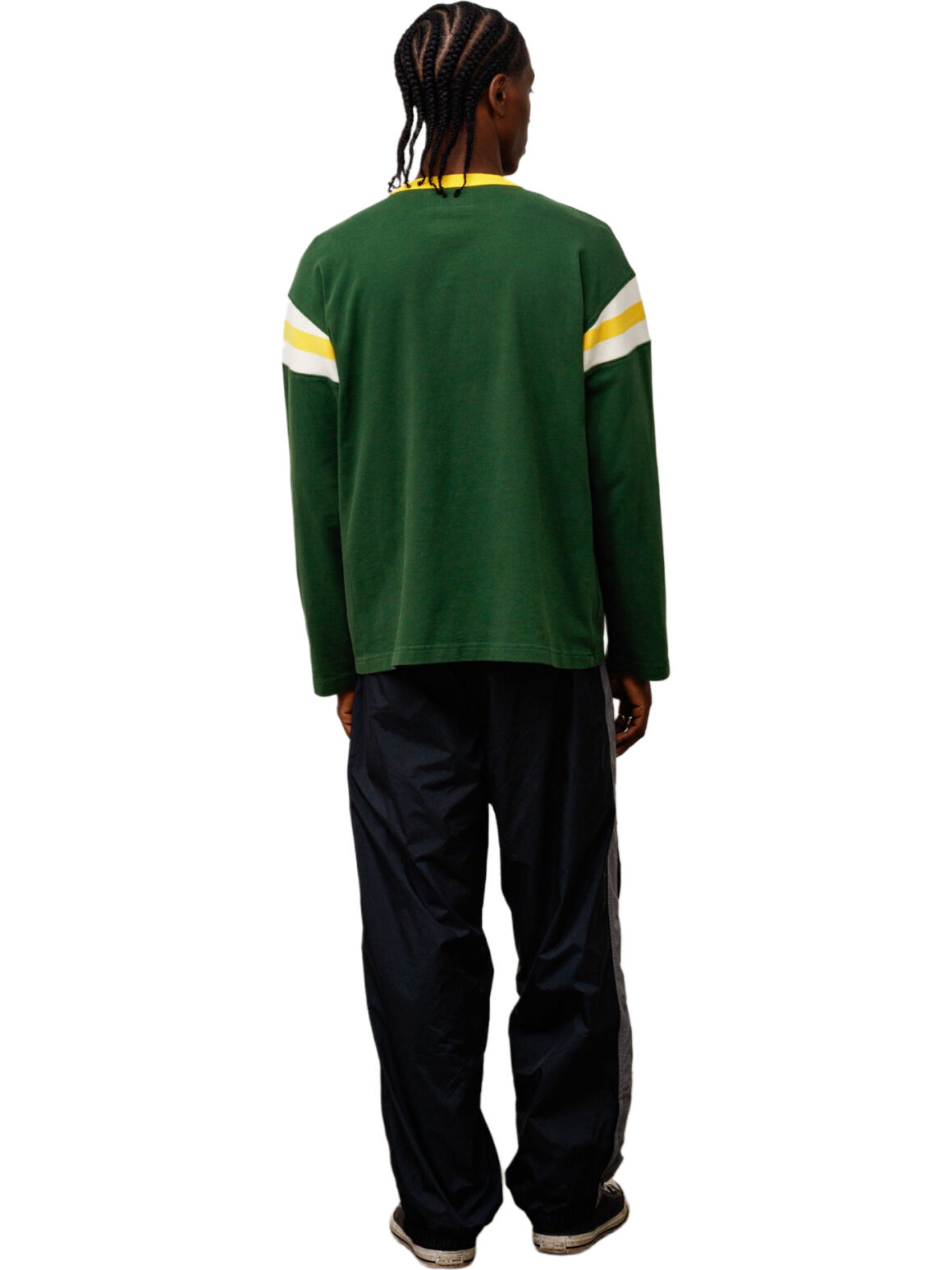 Imagem de: Camiseta Manga Longa Stüssy LS Ringer Tee Verde