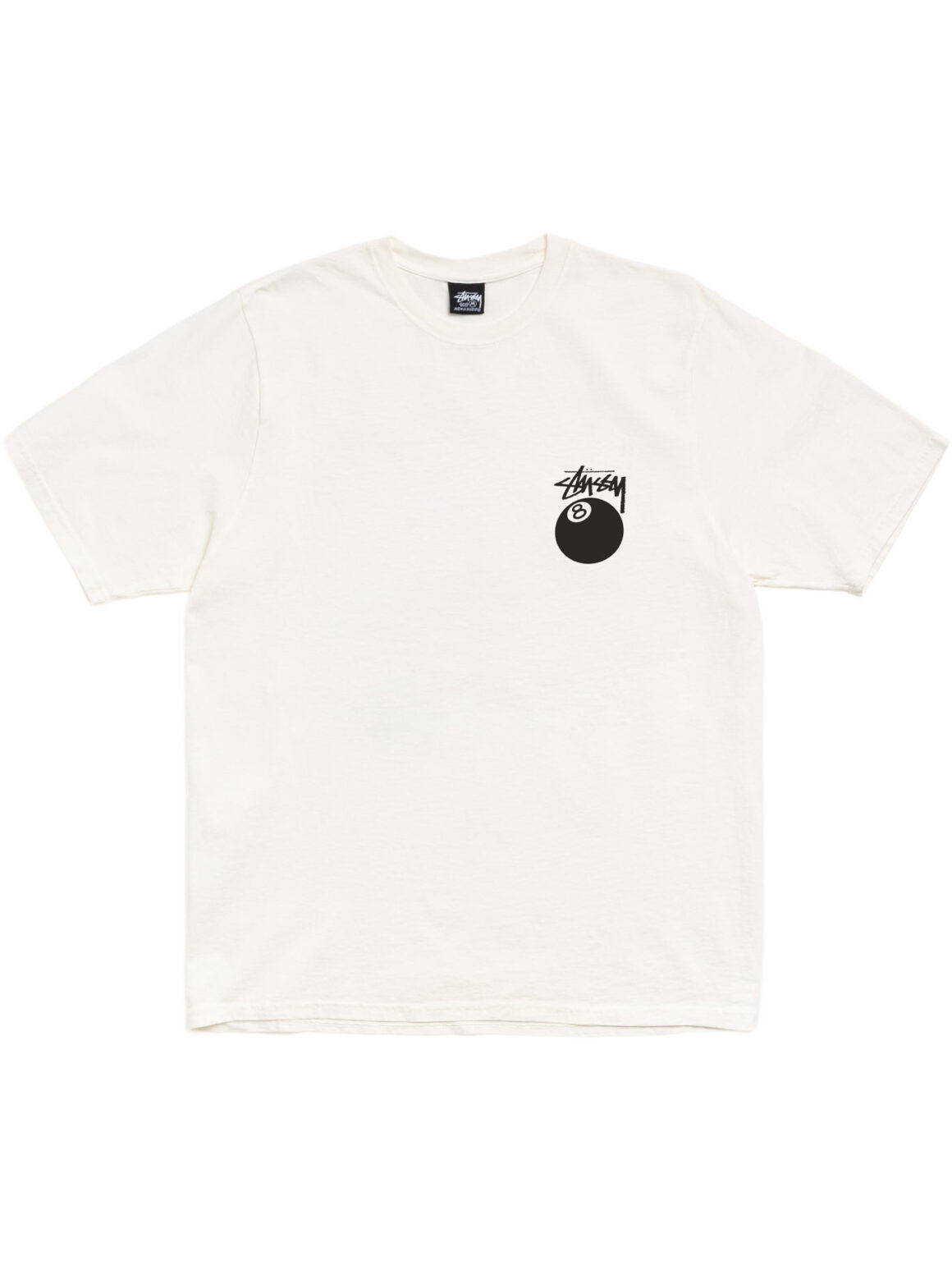 Imagem de: Camiseta Stüssy 8 Ball Pigment Dyed Branca