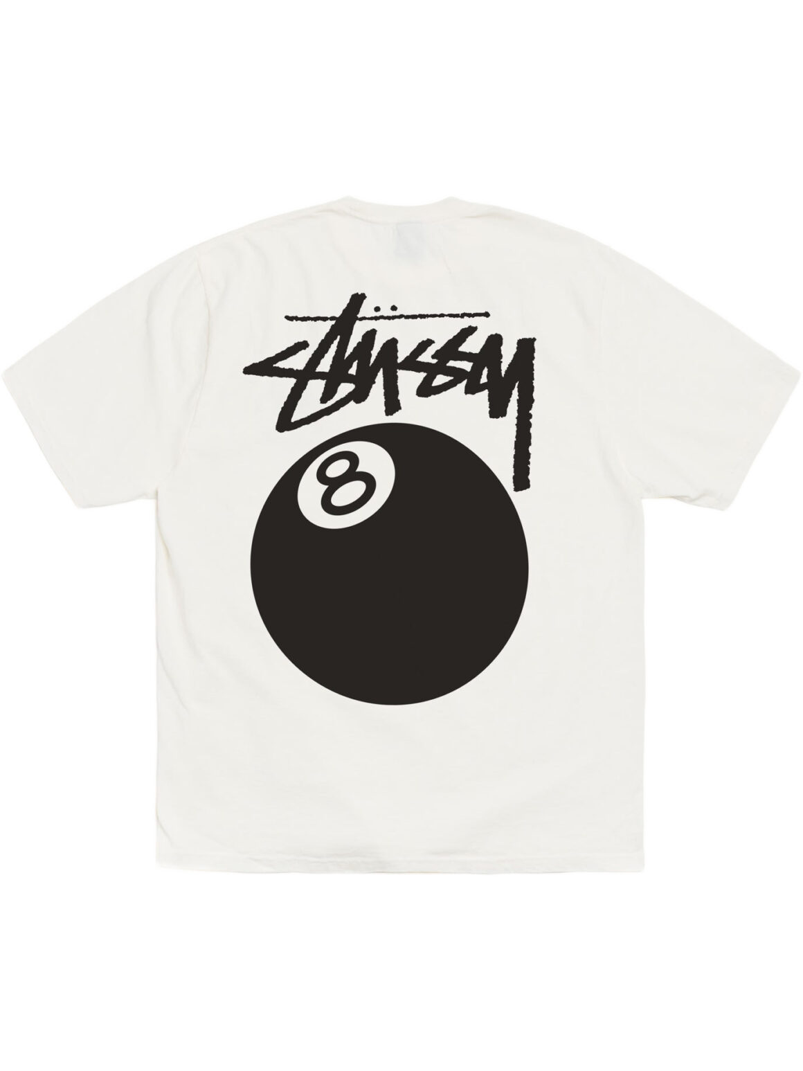 Imagem de: Camiseta Stüssy 8 Ball Pigment Dyed Branca