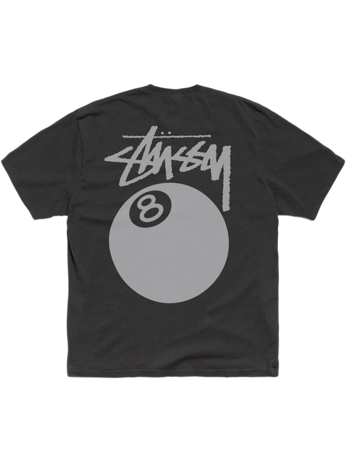 Imagem de: Camiseta Stüssy 8 Ball Pigment Dyed Preto Estonado