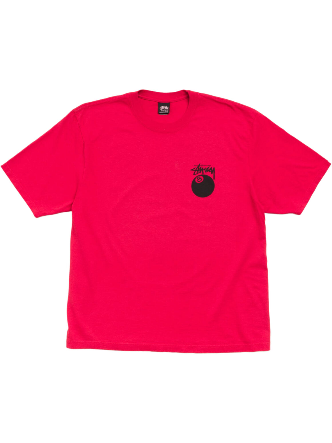 Imagem de: Camiseta Stüssy 8 Ball Tee Vermelha
