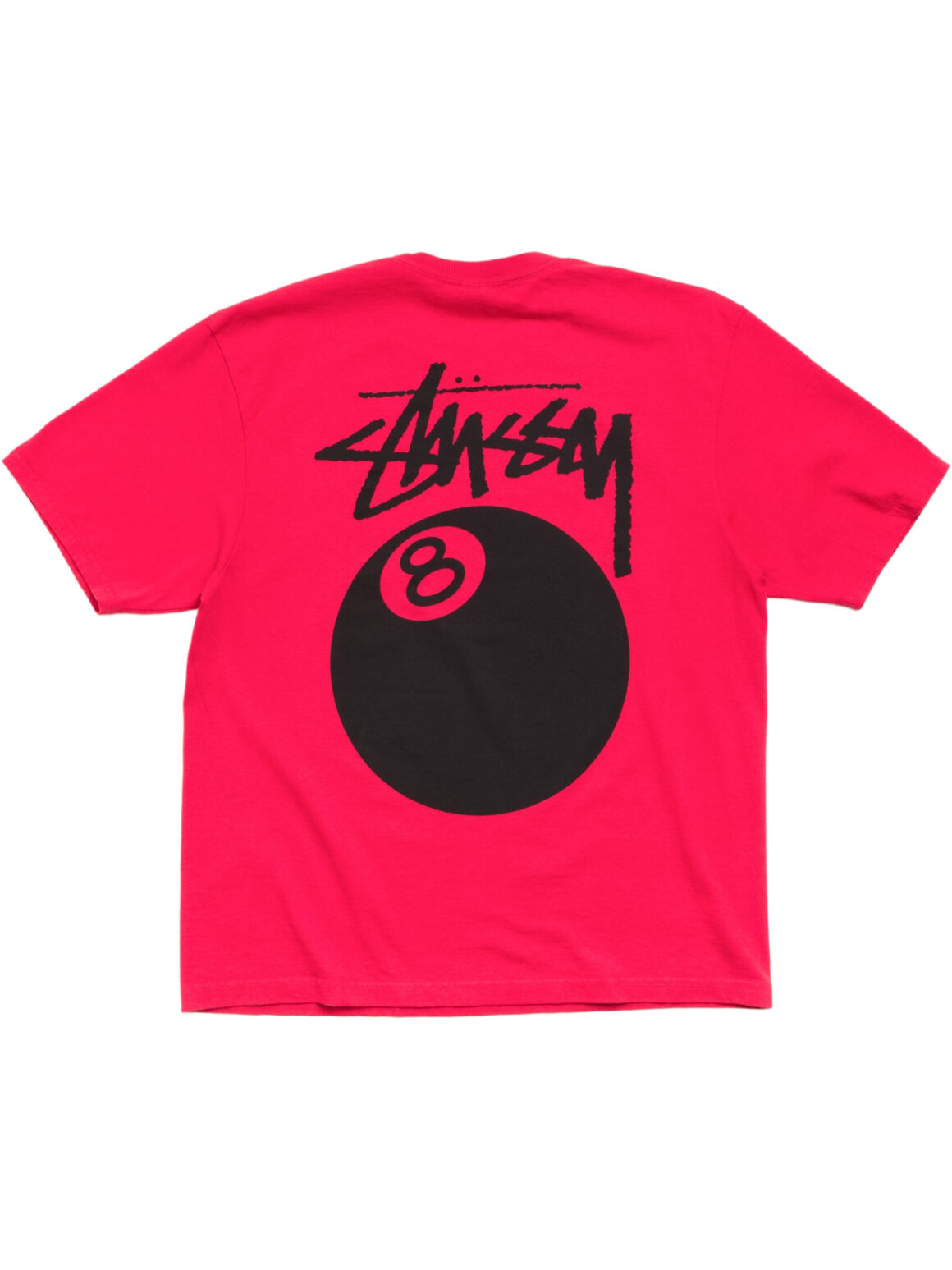 Imagem de: Camiseta Stüssy 8 Ball Tee Vermelha