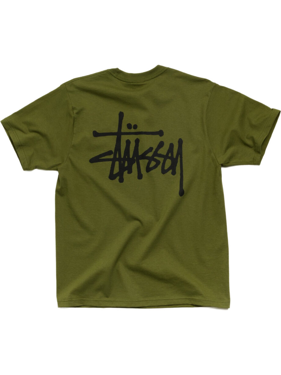Imagem de: Camiseta Stüssy Basic Tee Verde Oliva