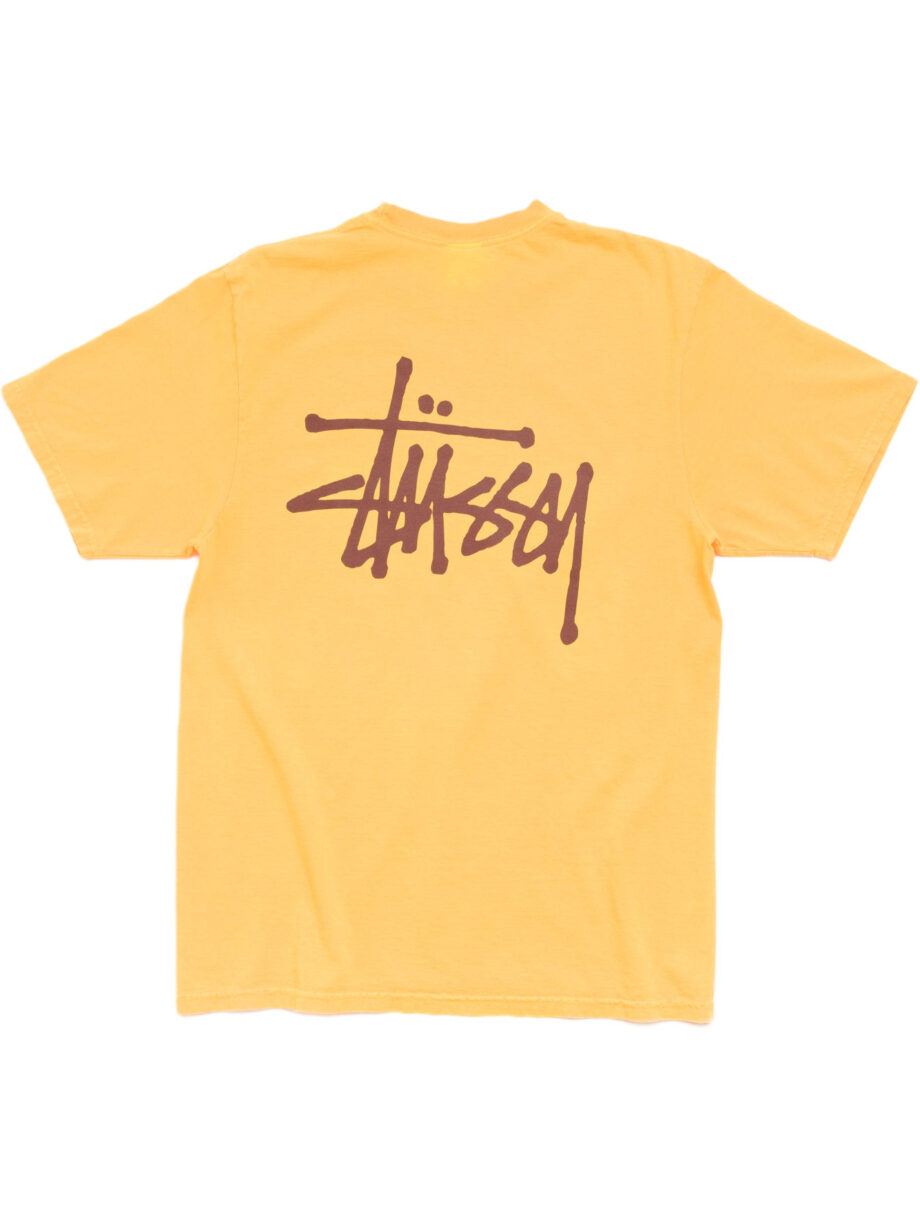 Imagem de: Camiseta Stüssy Basic Tee Pigment Dyed Amarela