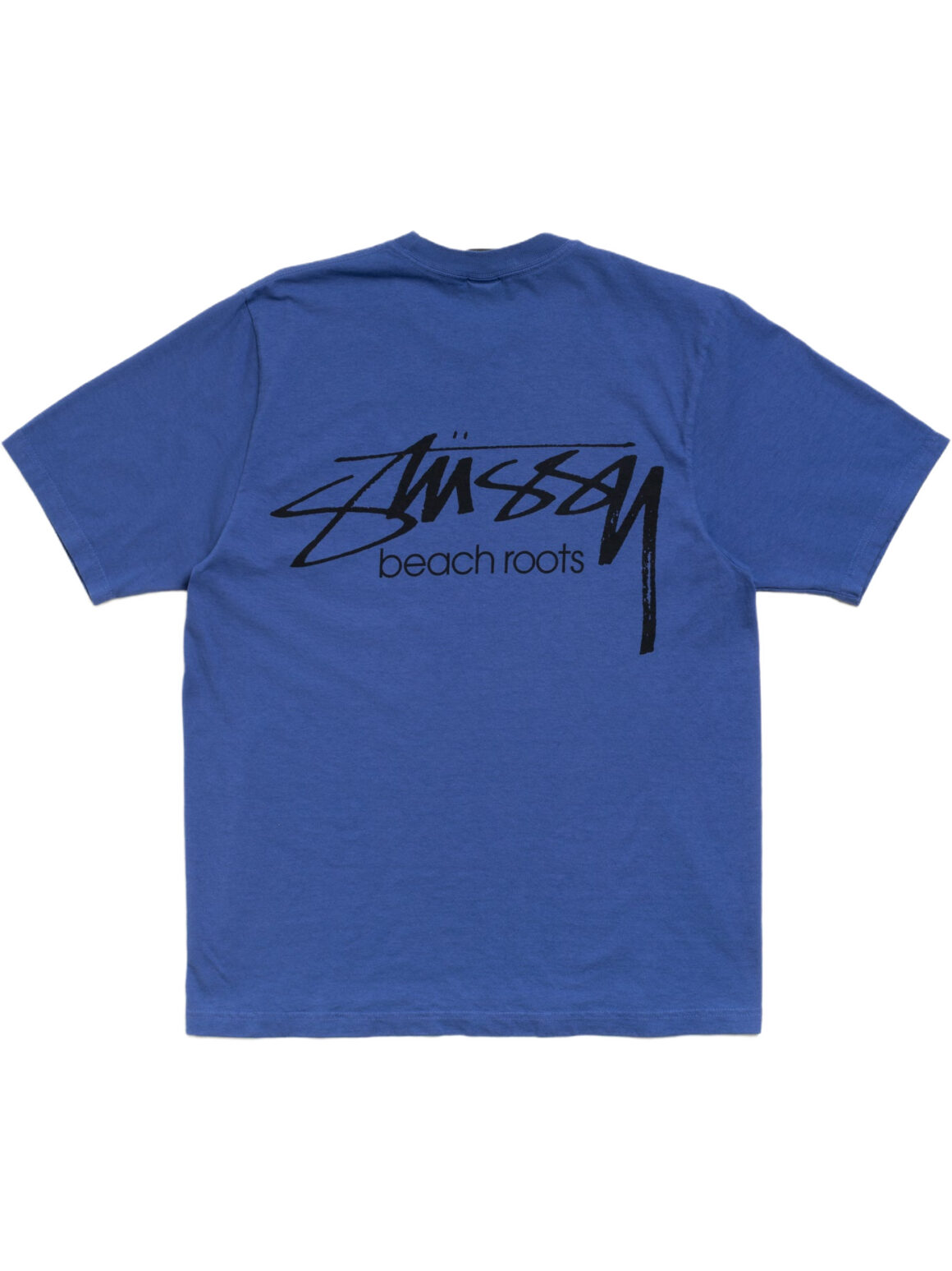 Imagem de: Camiseta Stüssy Beach Roots Pigment Dyed Índigo