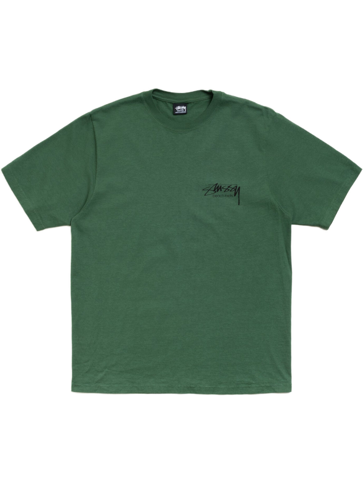 Imagem de: Camiseta Stüssy Beach Roots Pigment Dyed Verde
