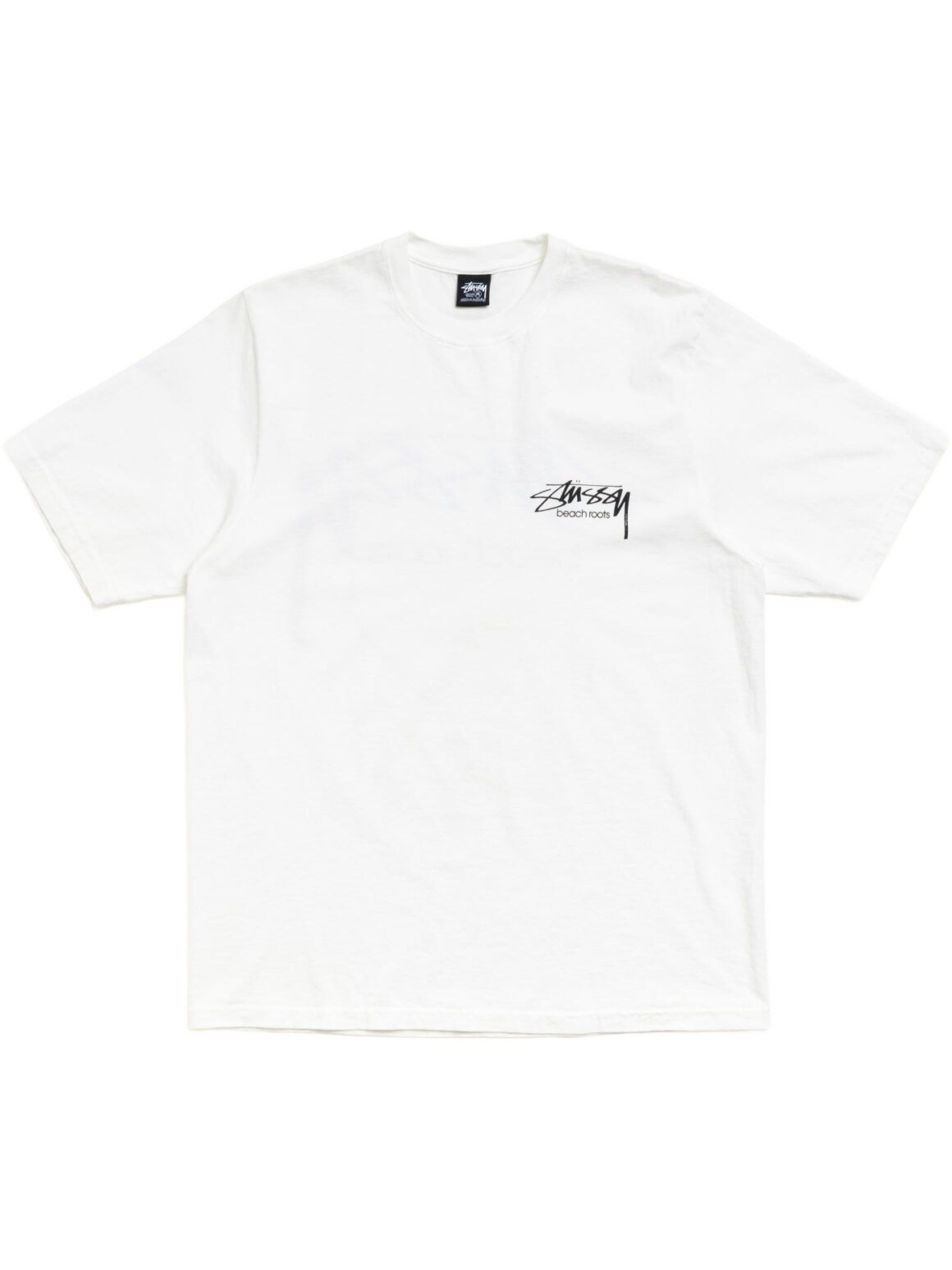 Imagem de: Camiseta Stüssy Beach Roots Tee Pigment Dyed Branco Natural