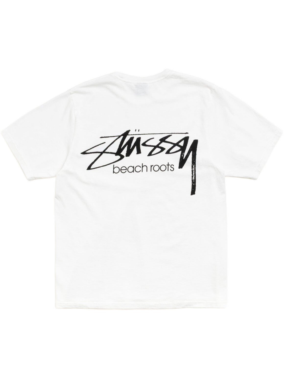 Imagem de: Camiseta Stüssy Beach Roots Tee Pigment Dyed Branco Natural