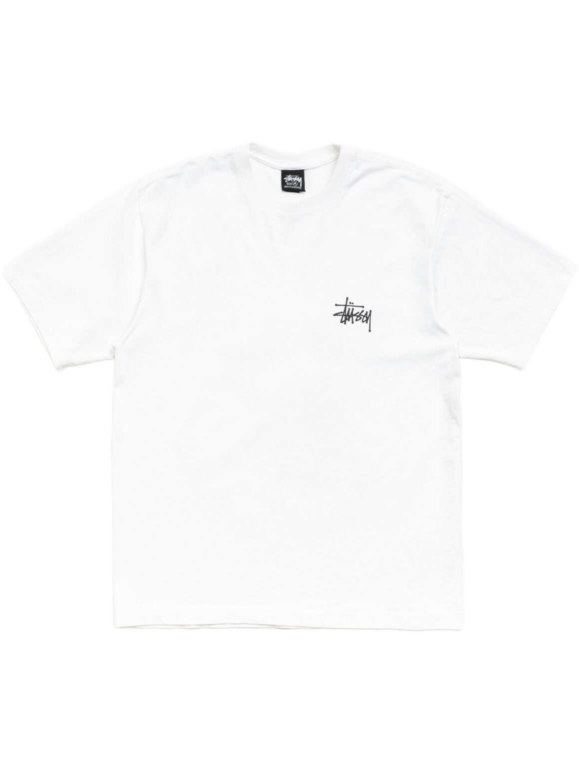 Imagem de: Camiseta Stüssy Big Dog Stone Washed Branca
