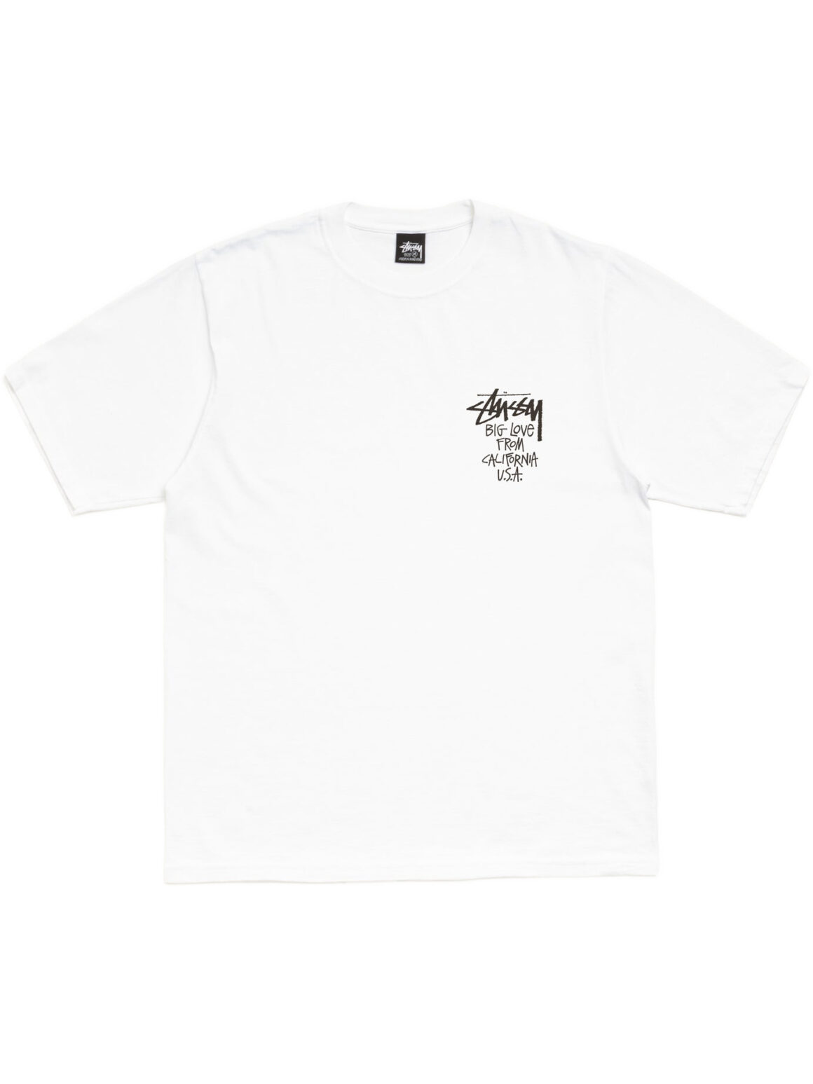 Imagem de: Camiseta Stüssy Big Love Tee Branca