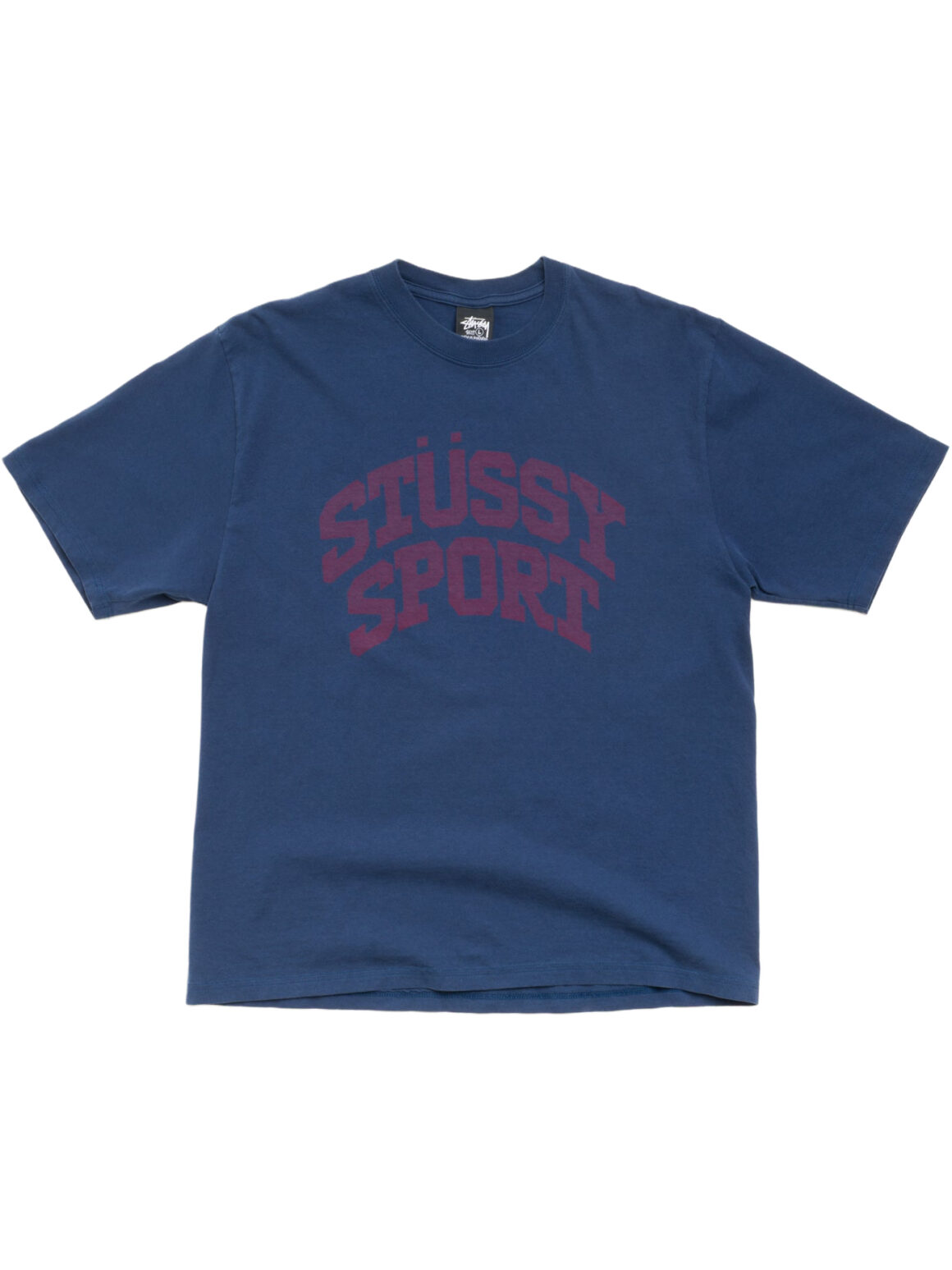 Imagem de: Camiseta Stüssy Block Sport Tee Azul Marinho