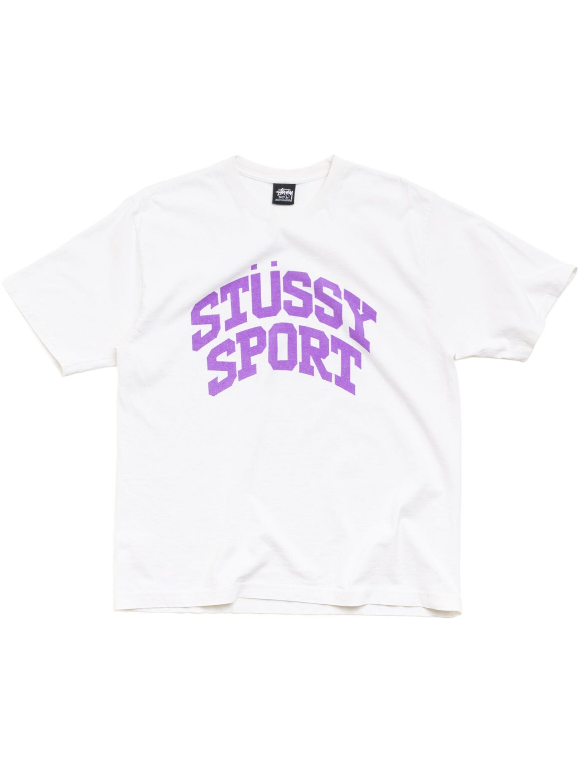 Imagem de: Camiseta Stüssy Block Sport Tee Branca