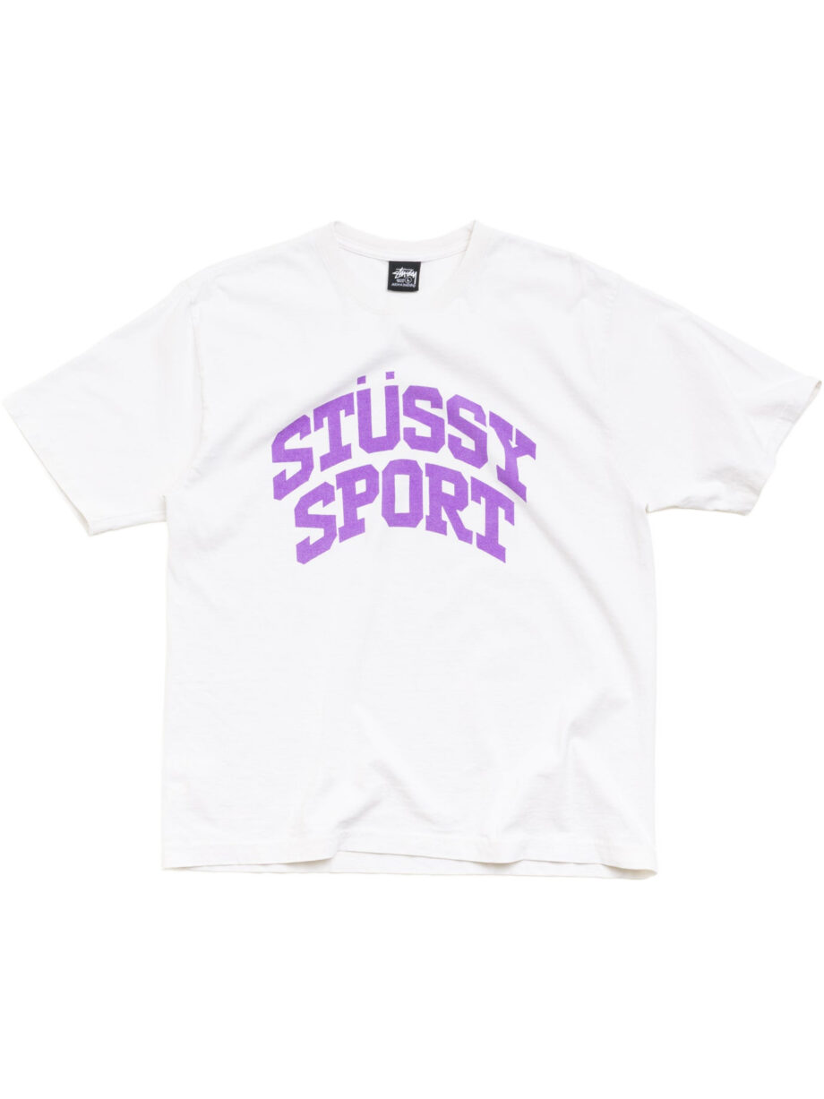 Imagem de: Camiseta Stüssy Block Sport Tee Branca