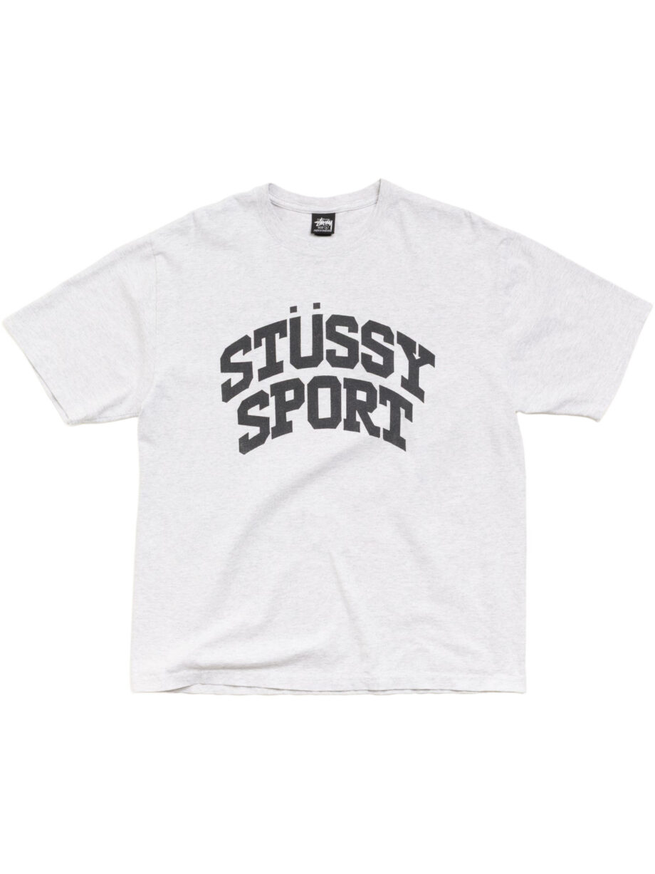 Imagem de: Camiseta Stüssy Block Sport Tee Cinza Mescla