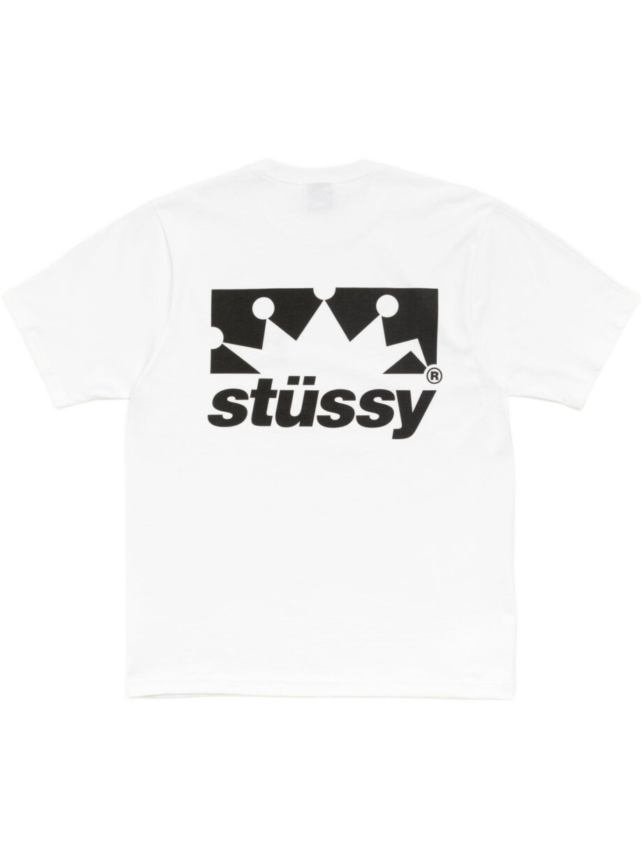 Imagem de: Camiseta Stüssy Box Crown Tee Branco