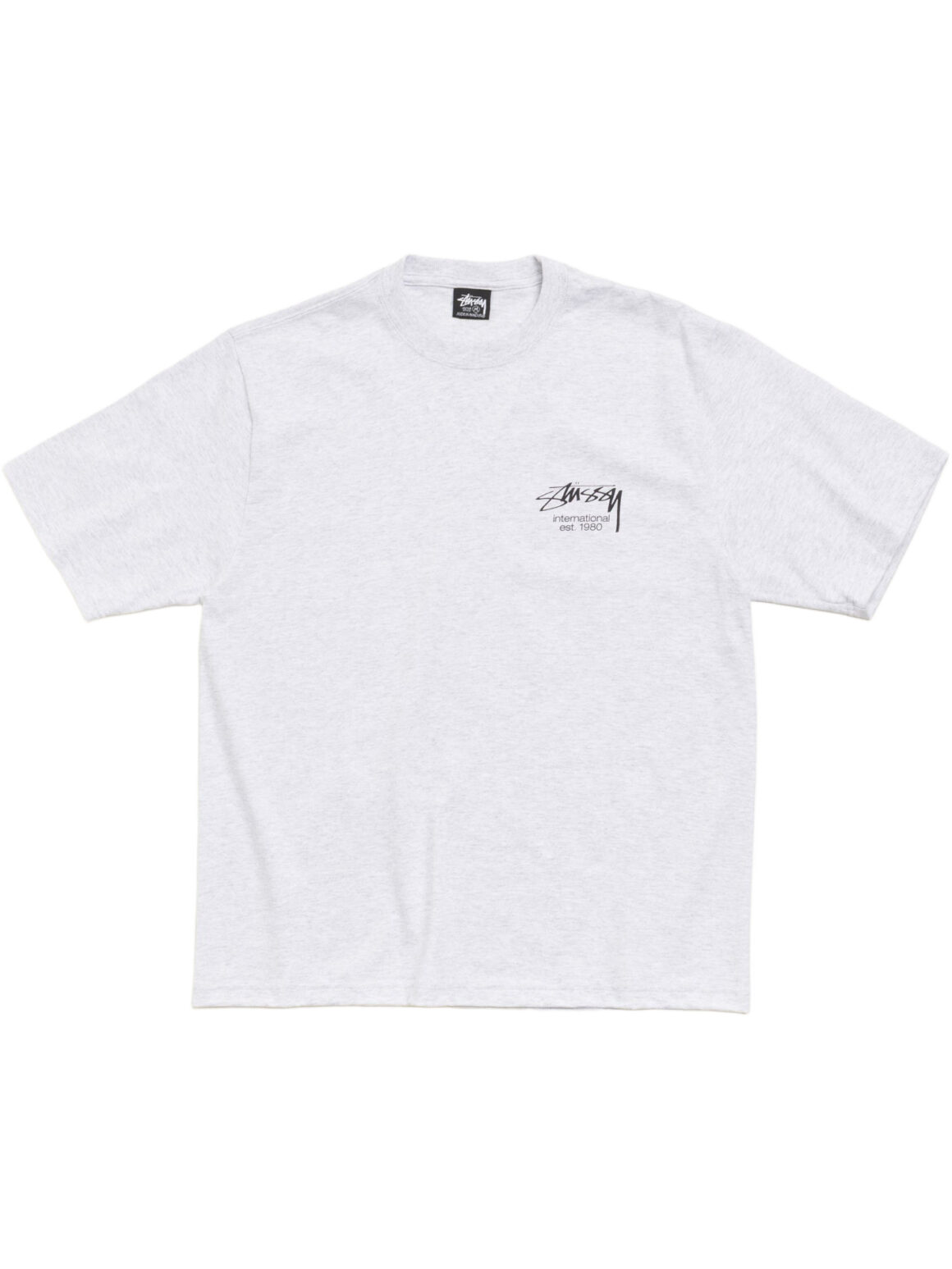 Imagem de: Camiseta Stüssy Dice Clock Tee Cinza Mescla