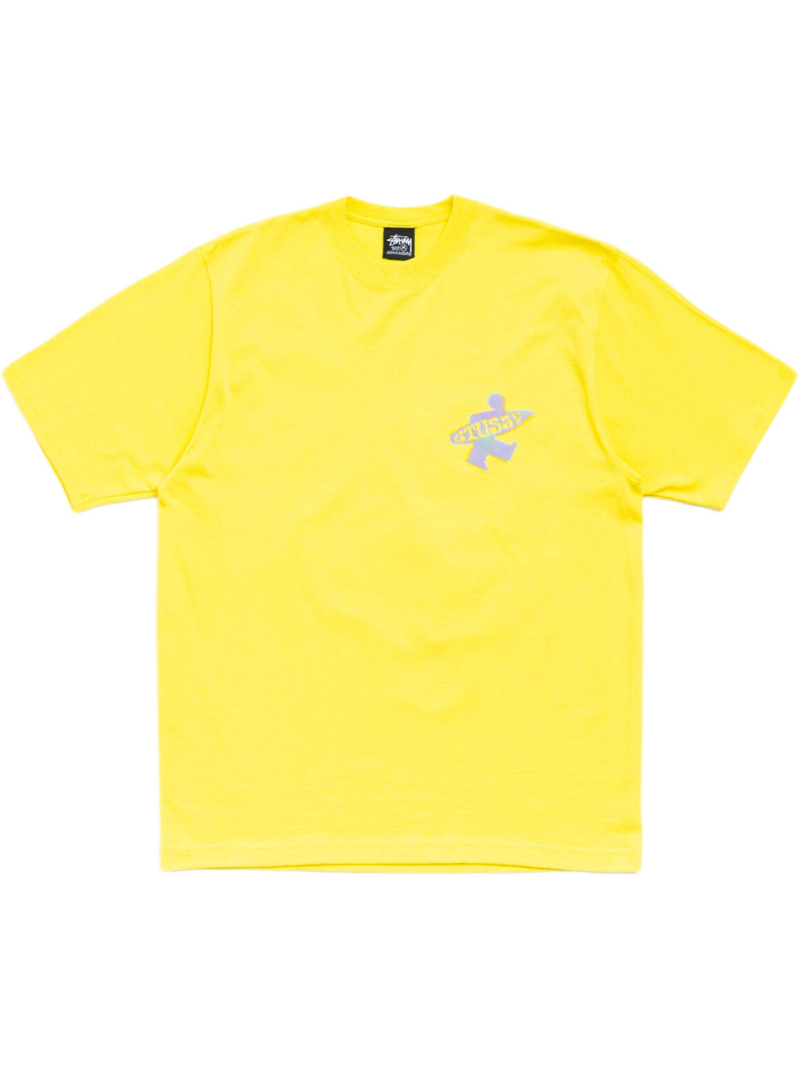 Imagem de: Camiseta Stüssy Dot Surf Puff Print Amarelo Limão