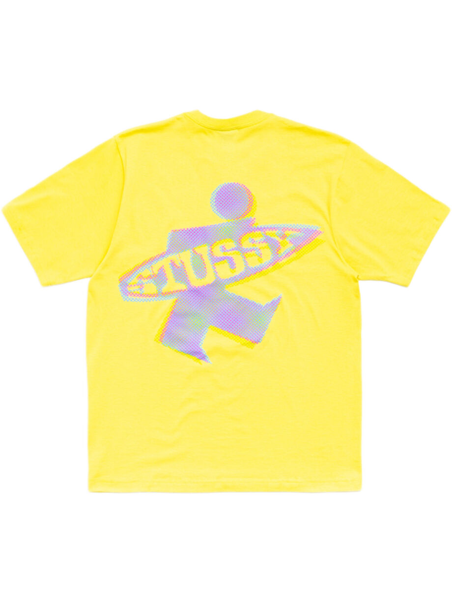 Imagem de: Camiseta Stüssy Dot Surf Puff Print Amarelo Limão