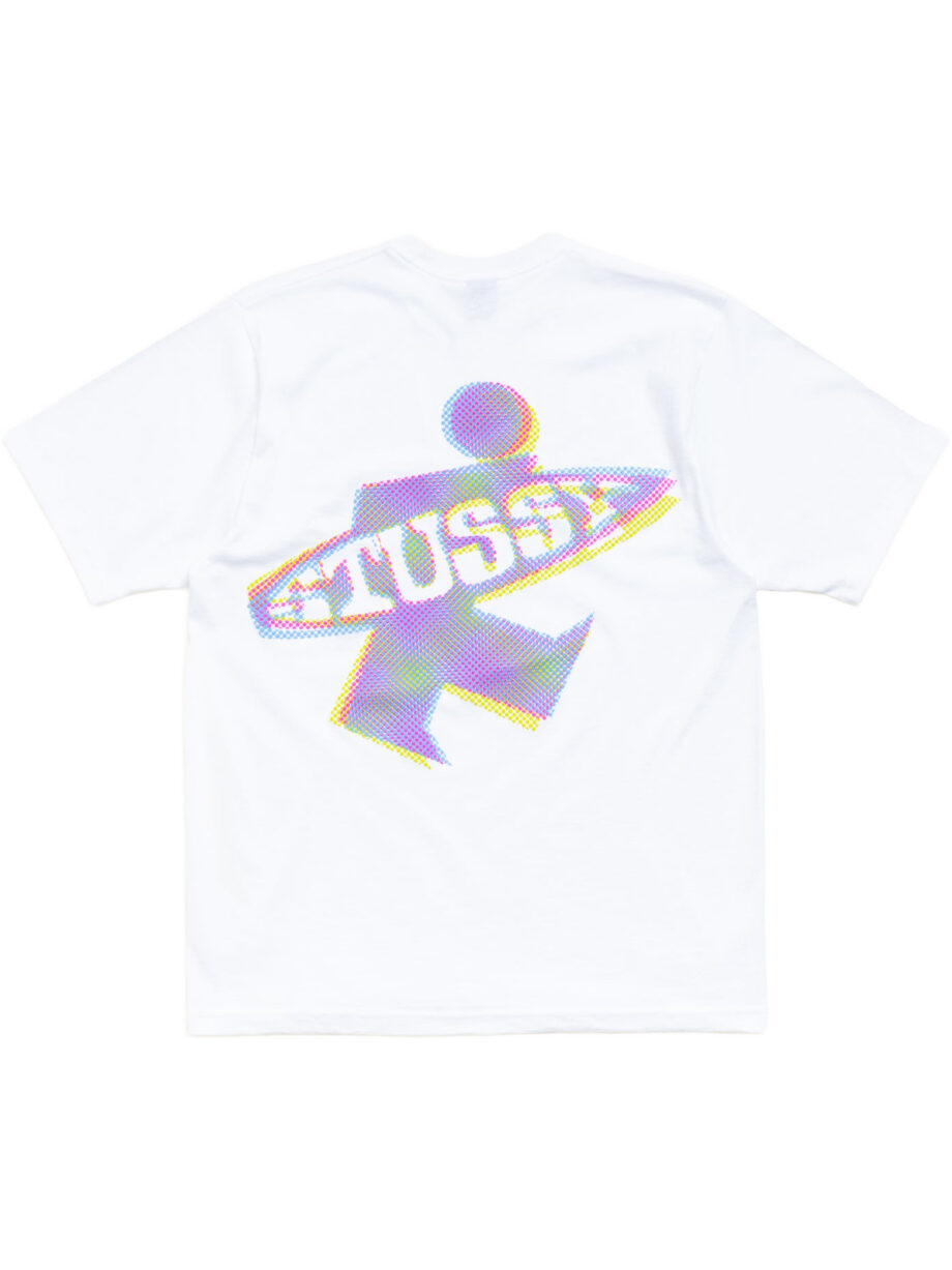 Imagem de: Camiseta Stüssy Dot Surf Puff Print Branca
