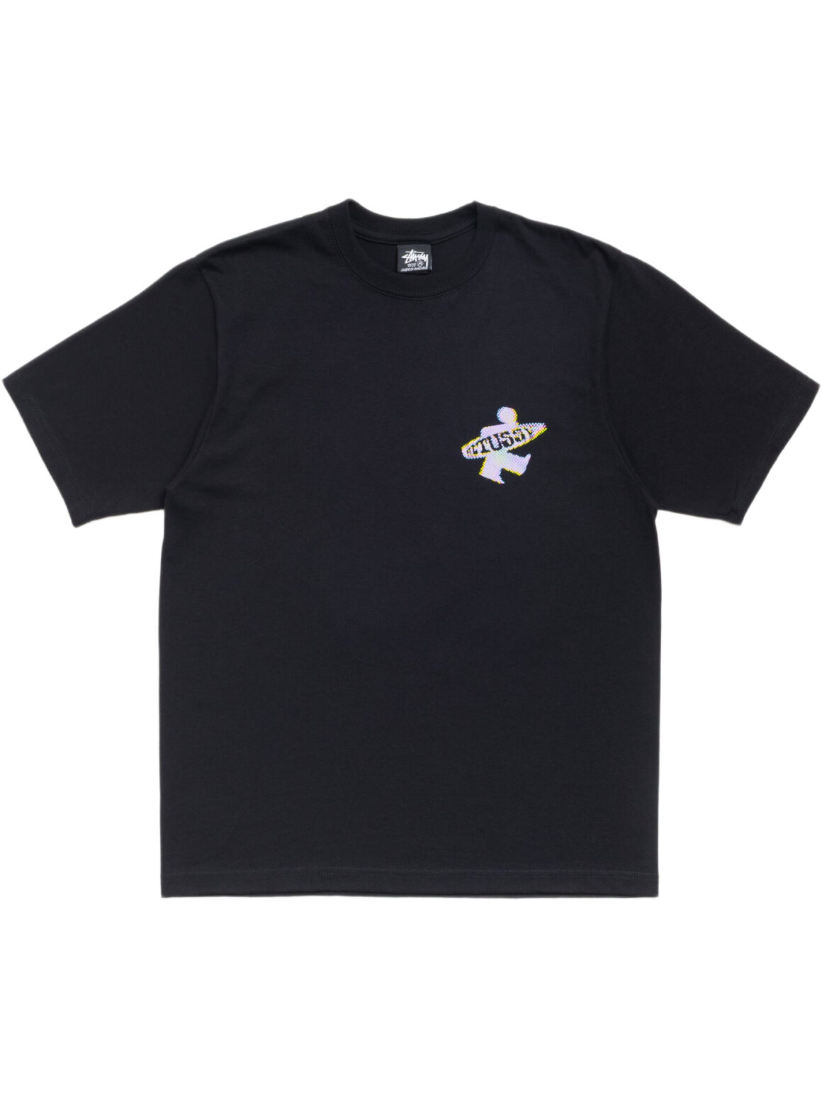 Imagem de: Camiseta Stüssy Dot Surf Puff Print Preta
