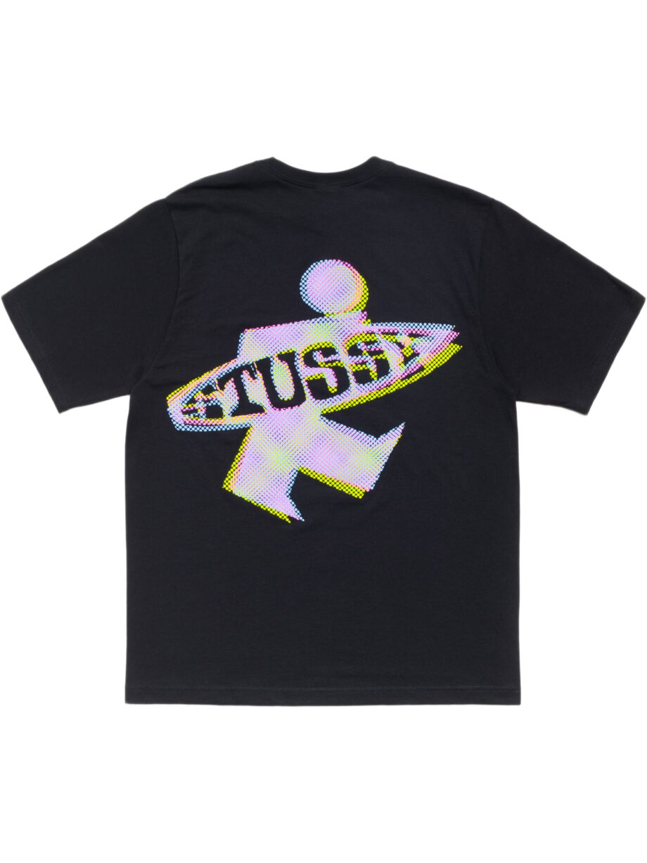 Imagem de: Camiseta Stüssy Dot Surf Puff Print Preta