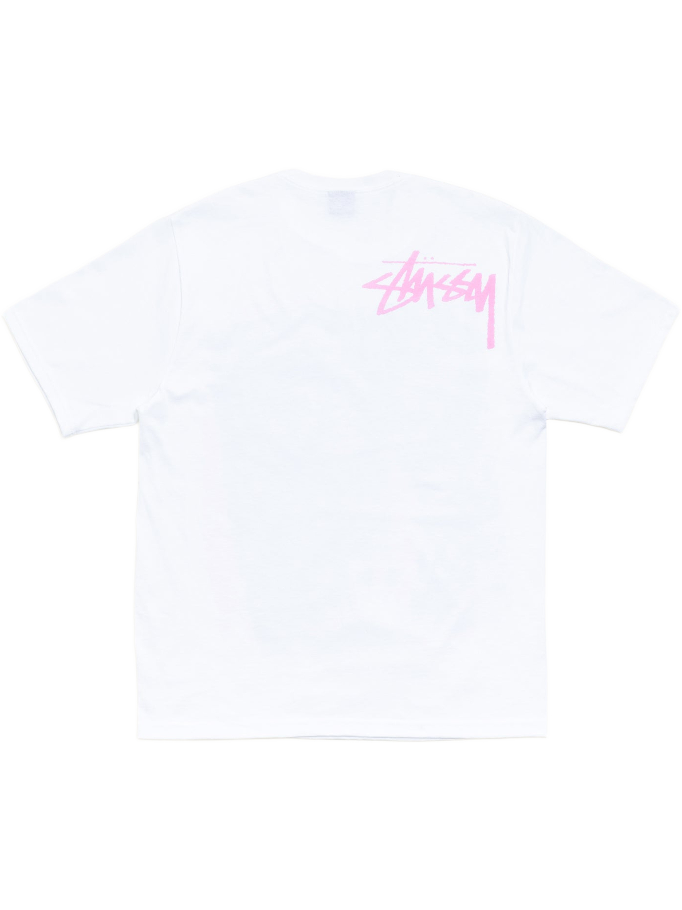 Camiseta Stüssy Double Venus Branca Unissex 100% Algodão