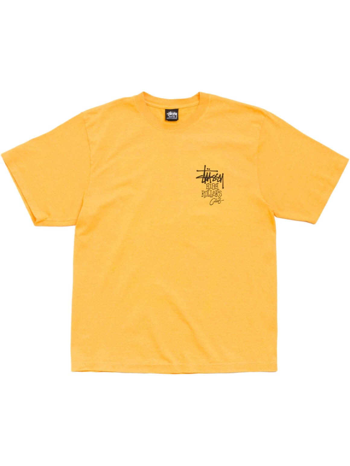 Imagem de: Camiseta Stüssy High Rollers Tee Amarelo