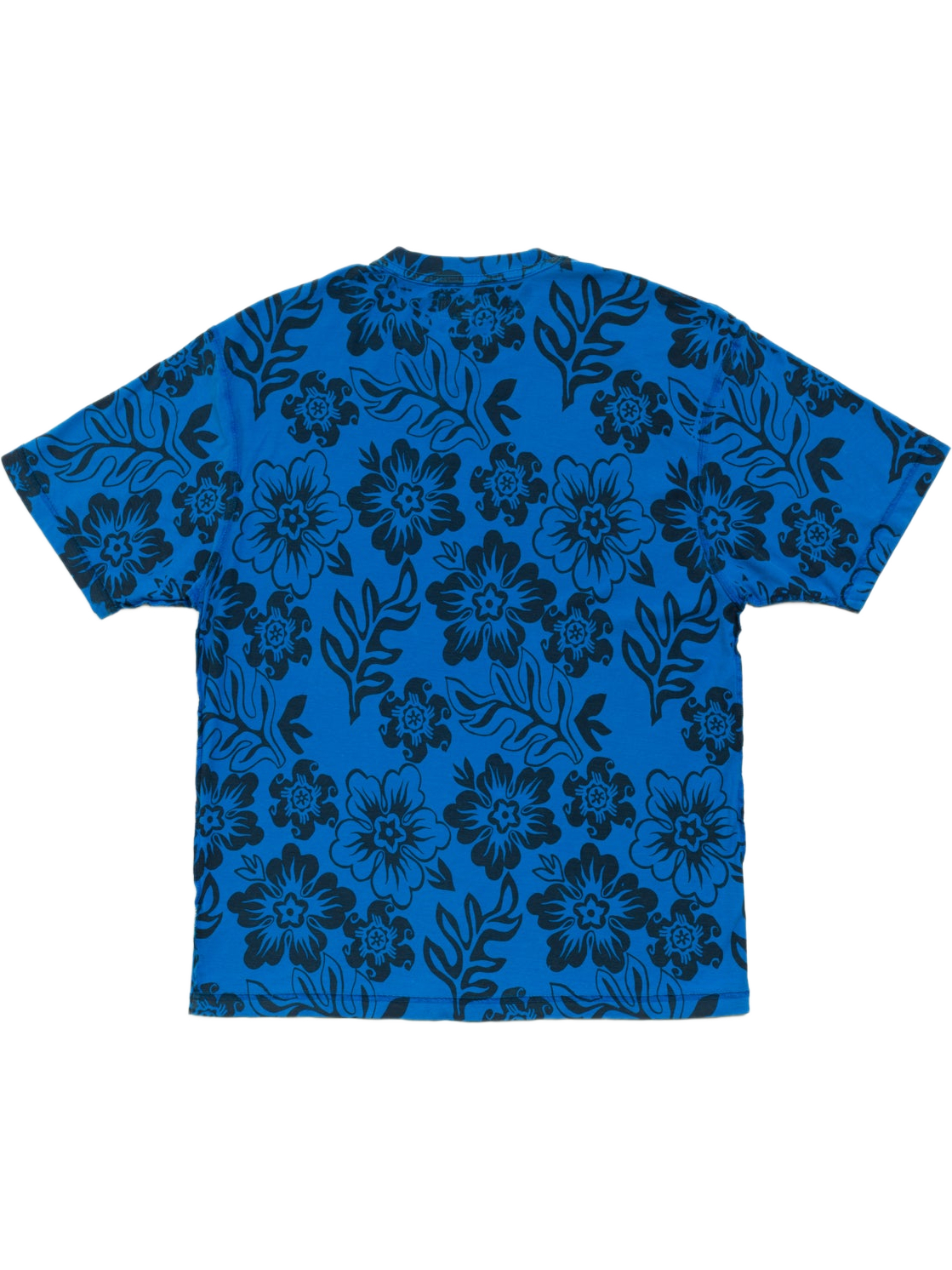 Imagem de: Camiseta Stüssy Lazy Floral Azul Esporte