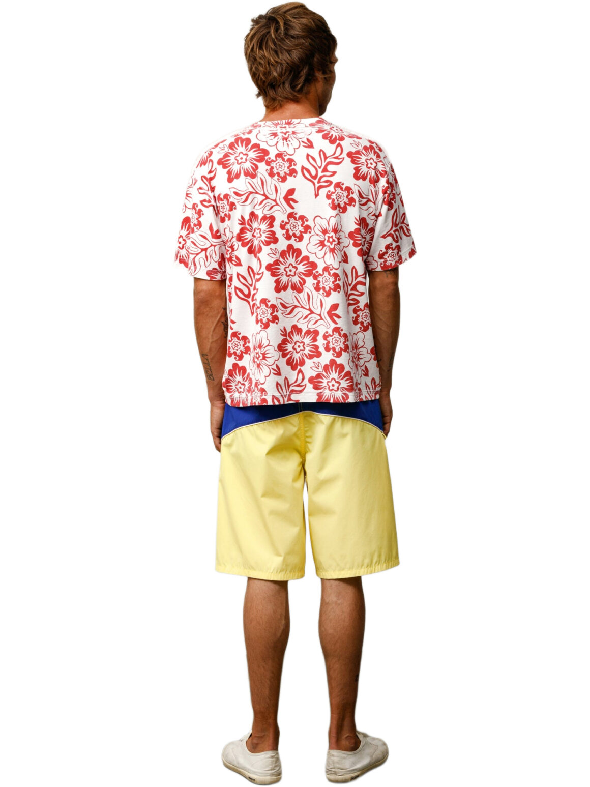 Imagem de: Camiseta Stüssy Lazy Floral Branca