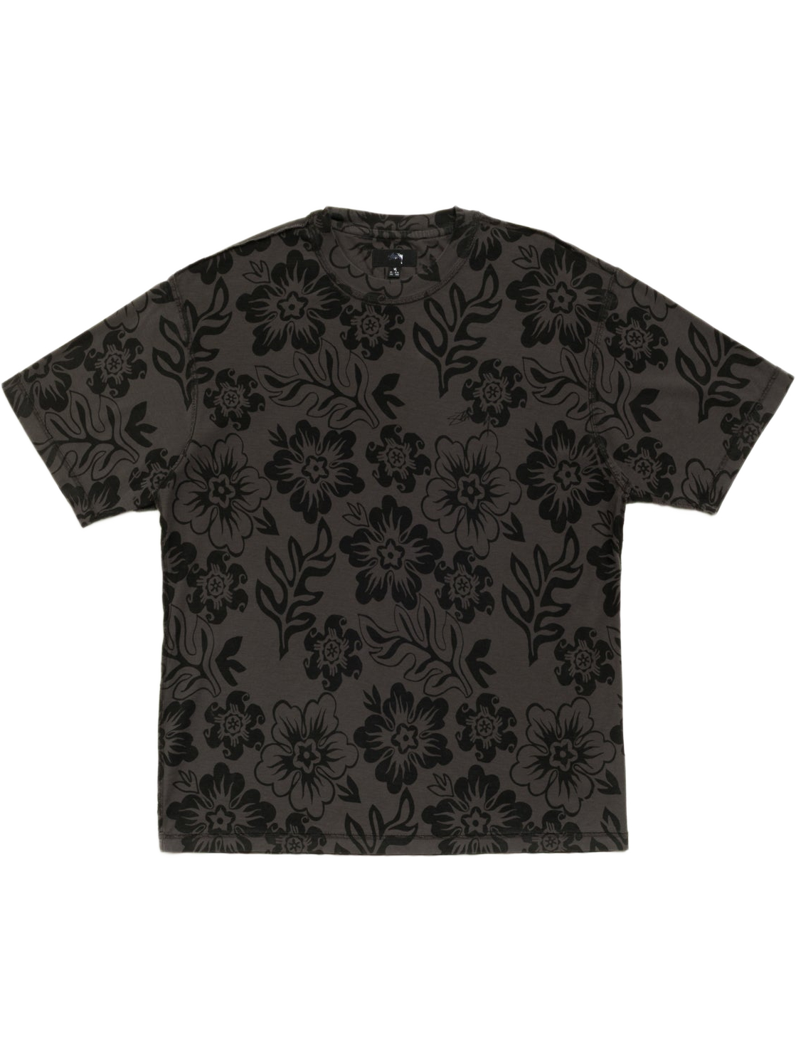 Imagem de: Camiseta Stüssy Lazy Floral Preto Vintage