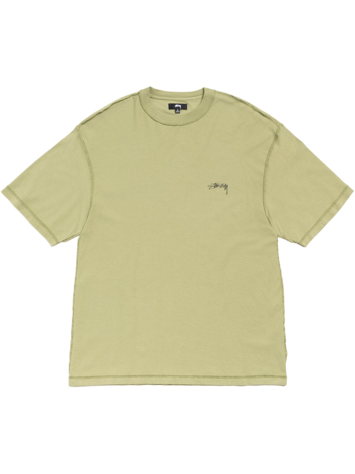 Imagem de: Camiseta Stüssy Lazy Tee Verde Oliva Claro