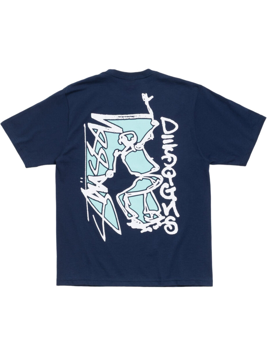 Imagem de: Camiseta Stüssy Smooth Sk8 Tee Azul Marinho