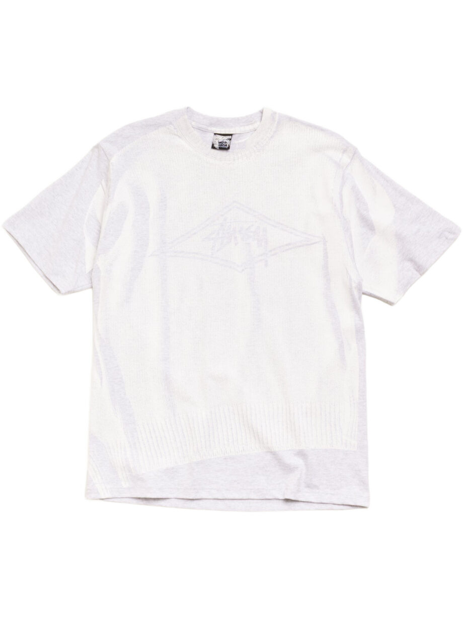 Imagem de: Camiseta Stüssy Sweater Tee Cinza Mescla