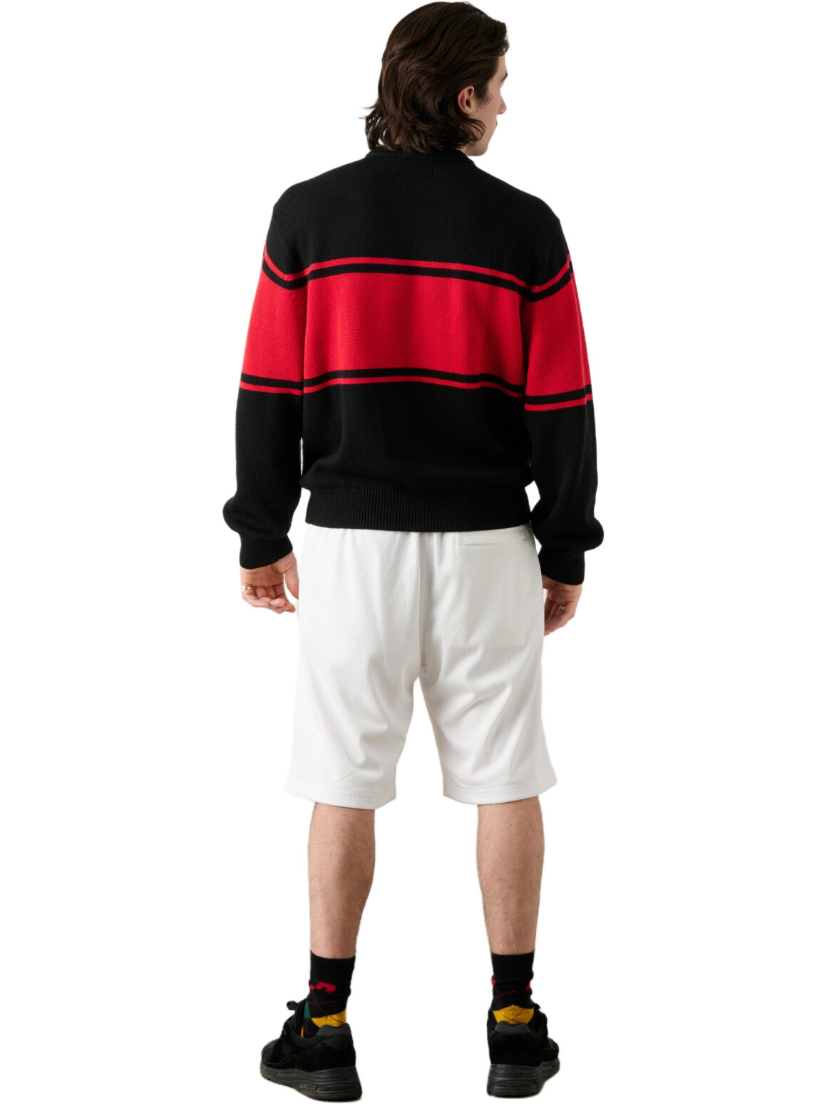 Imagem de: Suéter Palace College Stripe Knit Preto